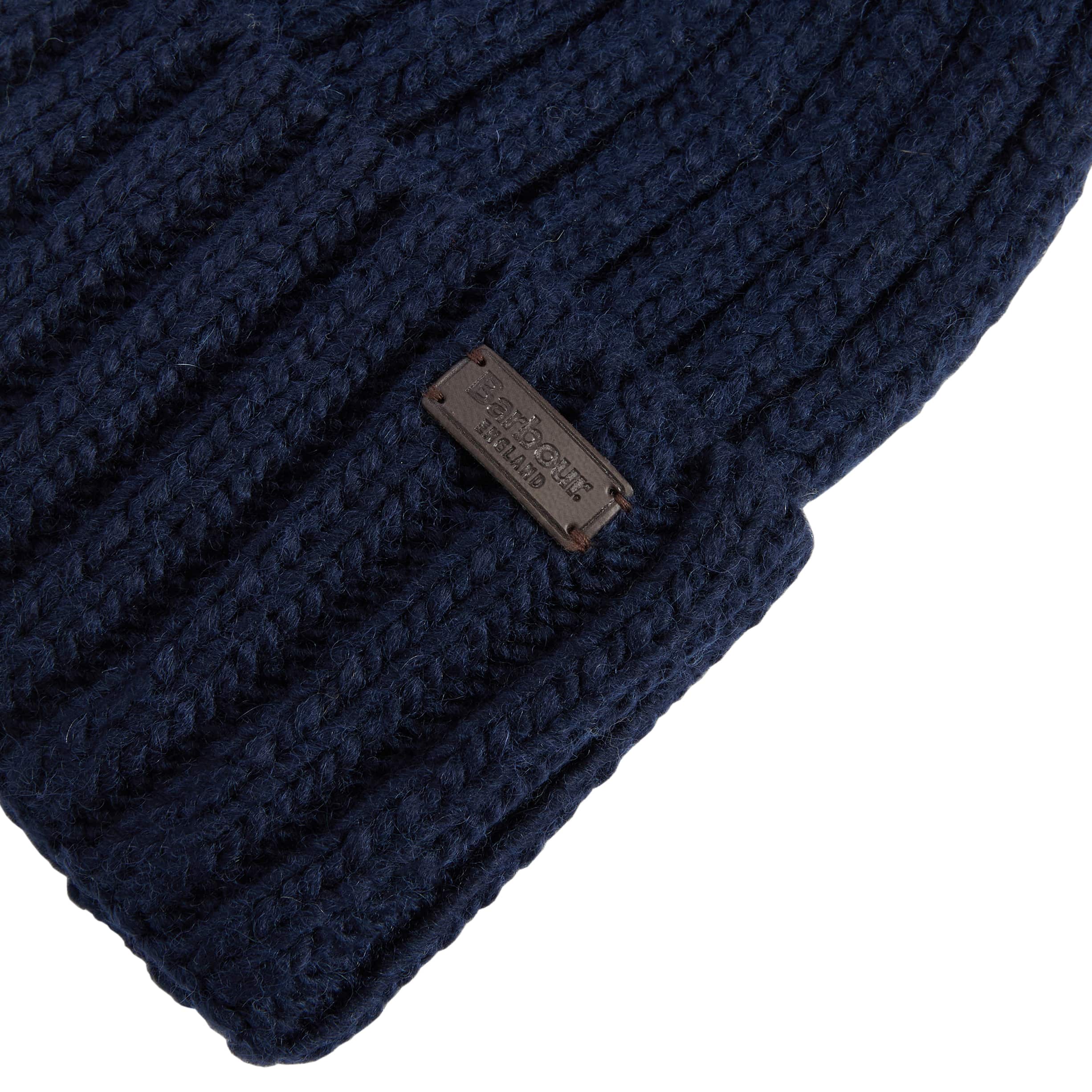 BARBOUR KELSON POM BEANIE HAT - Image 3