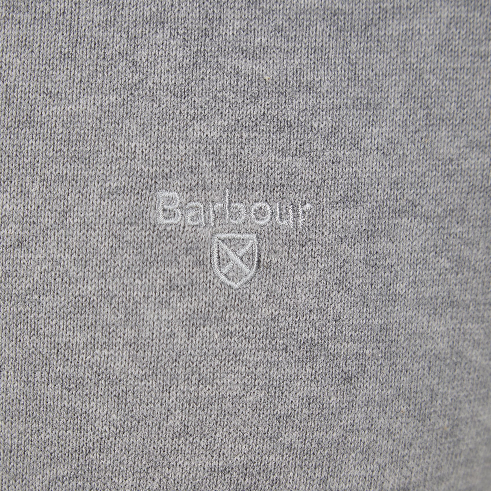 BARBOUR PIMA COTTON KNIT JUMPER - Image 2