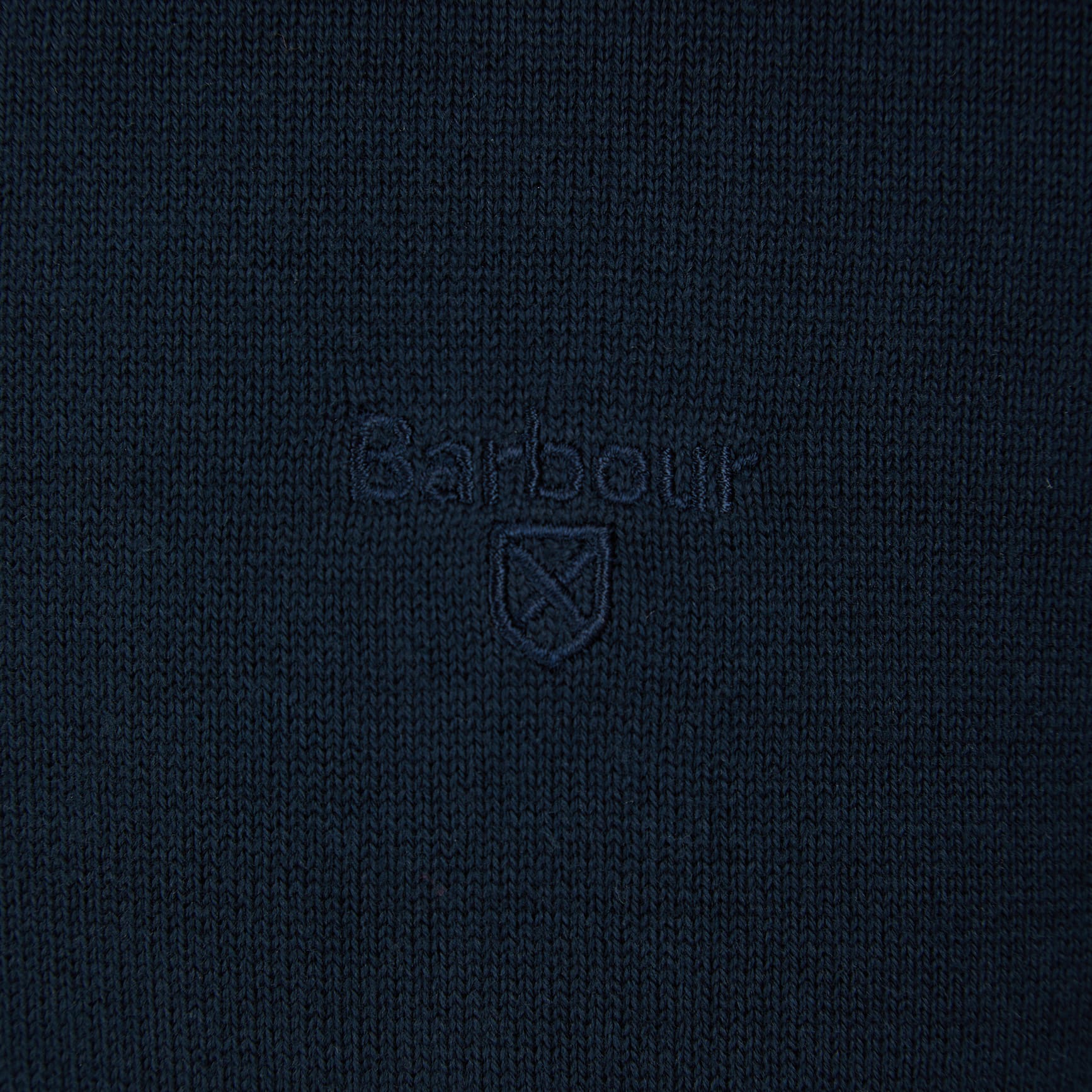 BARBOUR PIMA COTTON KNIT JUMPER - Image 3