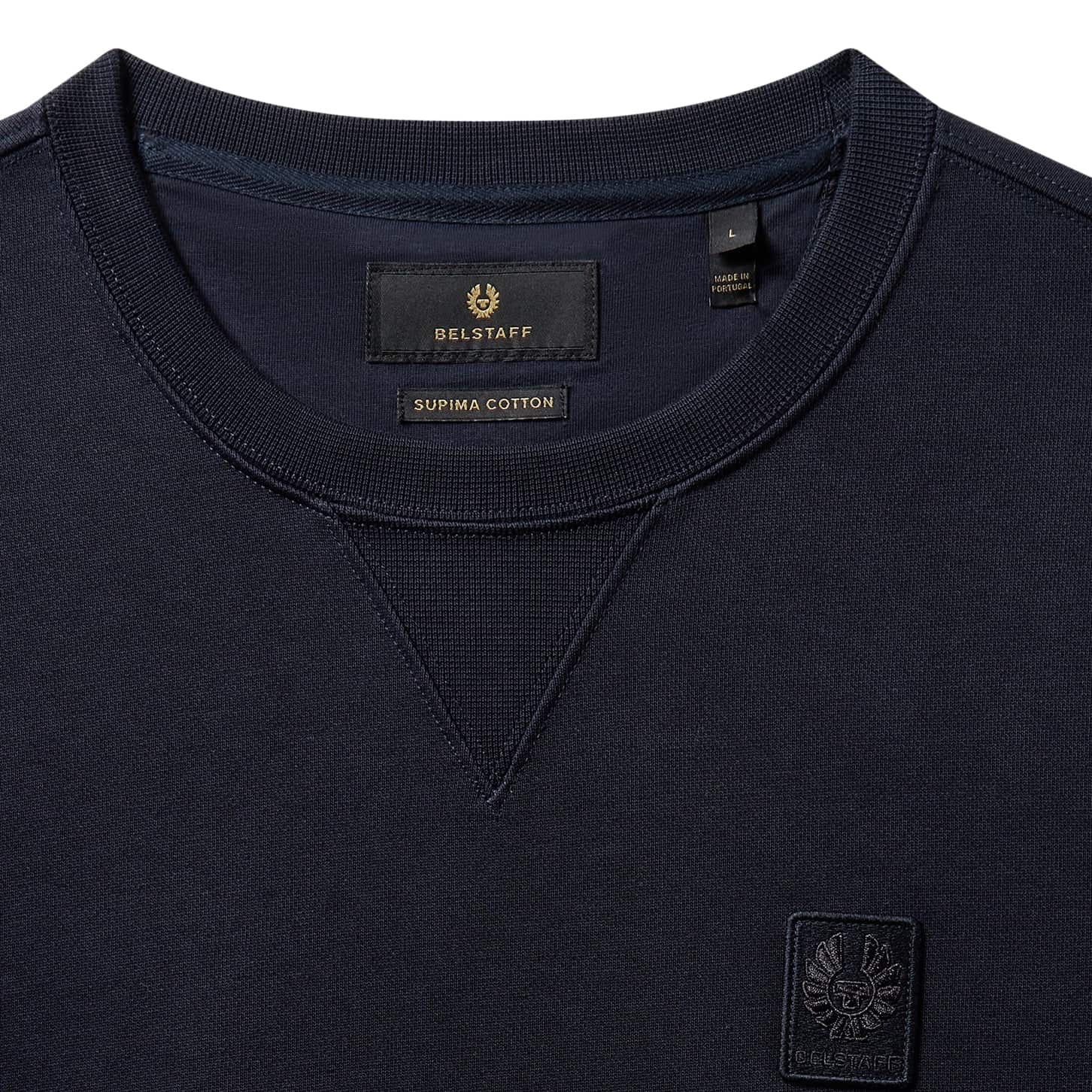 BELSTAFF COTTON FLEECE CURATOR CREWNECK SWEATSHIRT - Image 2