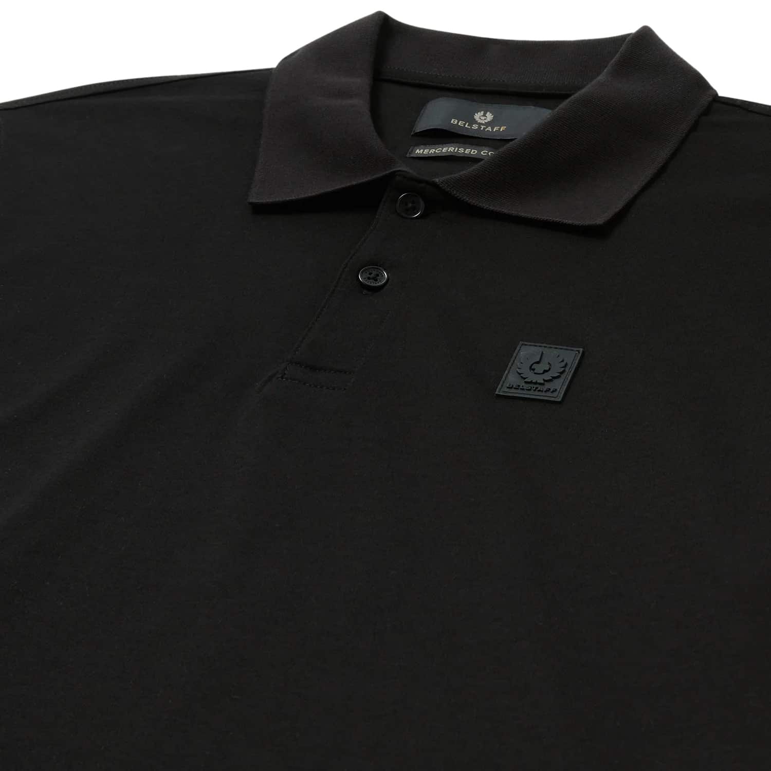 BELSTAFF STEEL MERCERISED COTTON POLO SHIRT - Image 2
