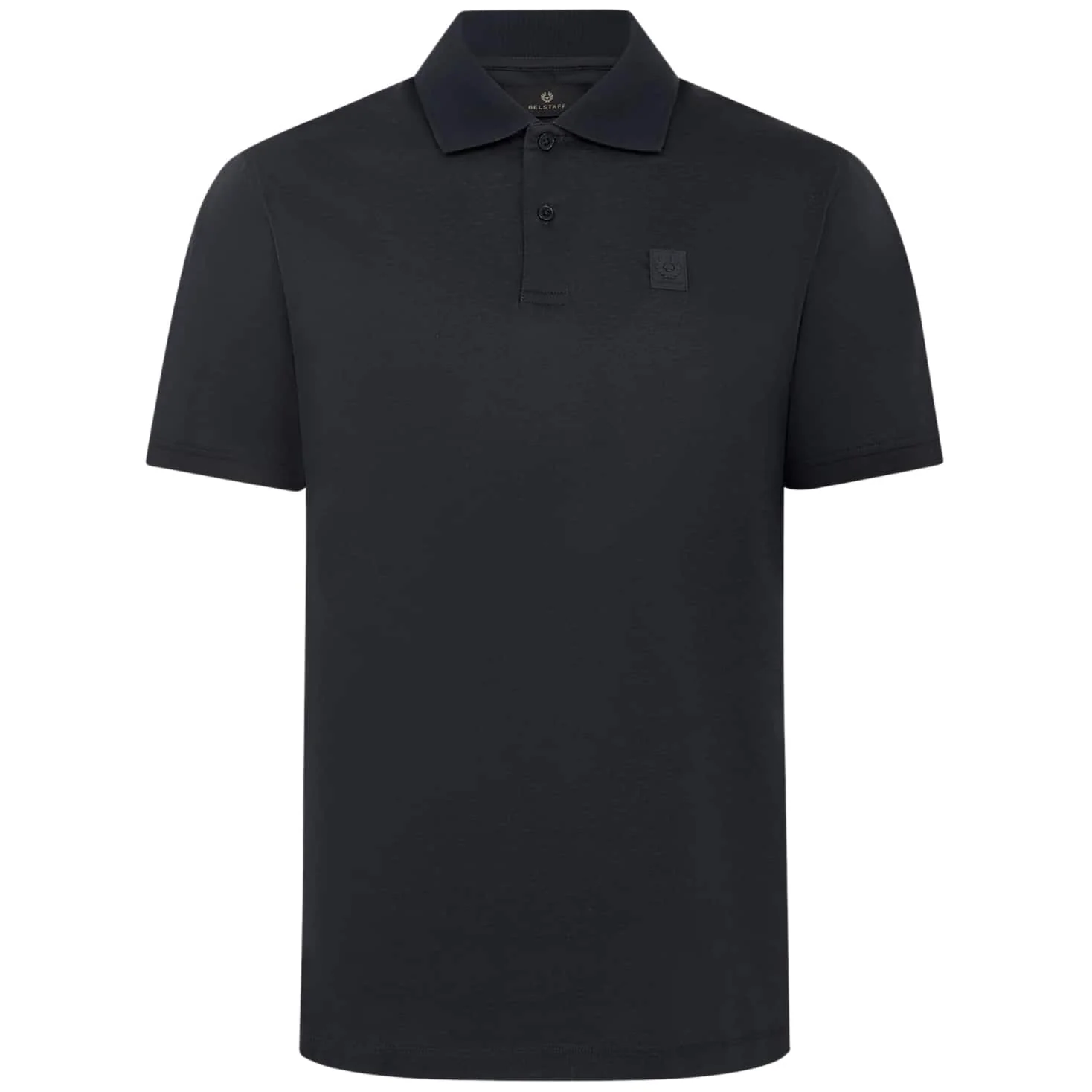 BELSTAFF STEEL MERCERISED COTTON POLO SHIRT