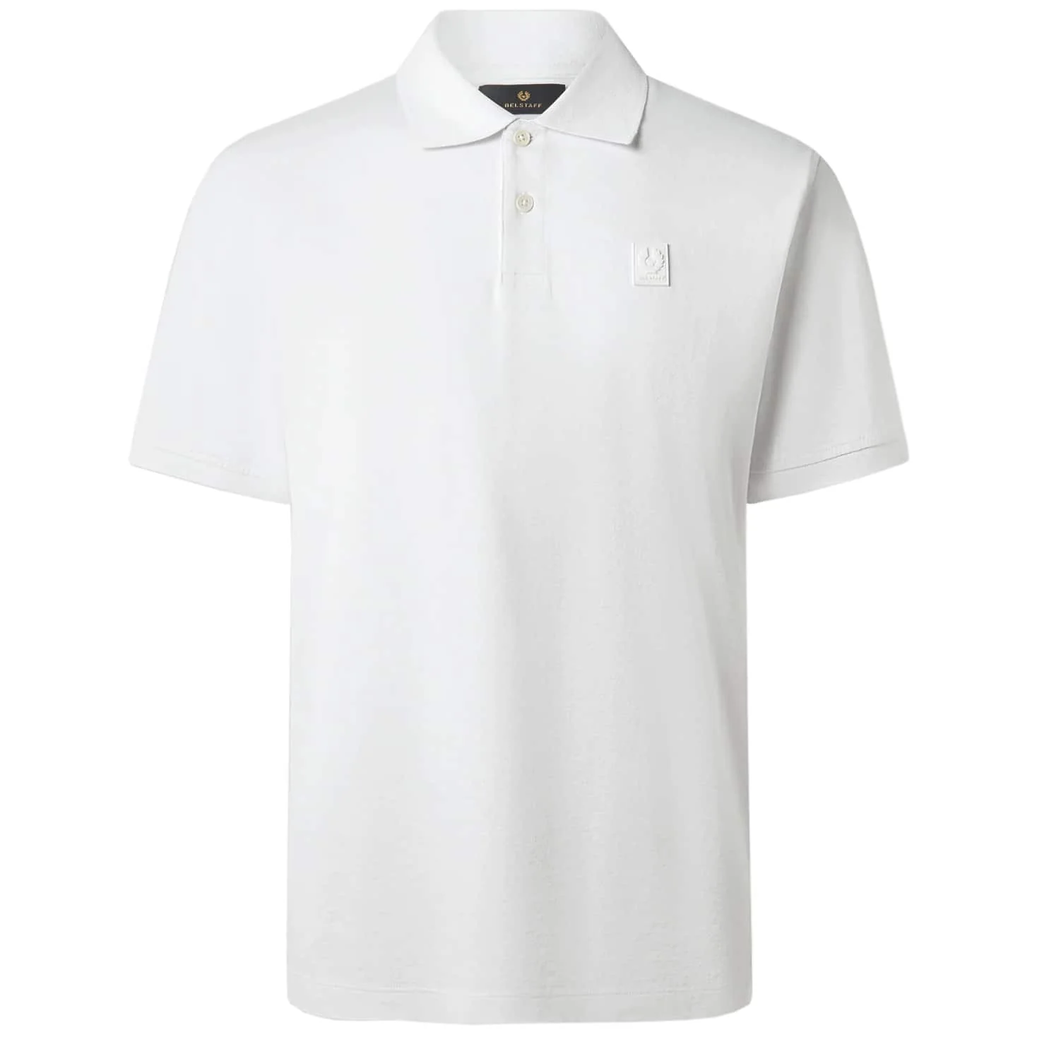 BELSTAFF STEEL MERCERISED COTTON POLO SHIRT