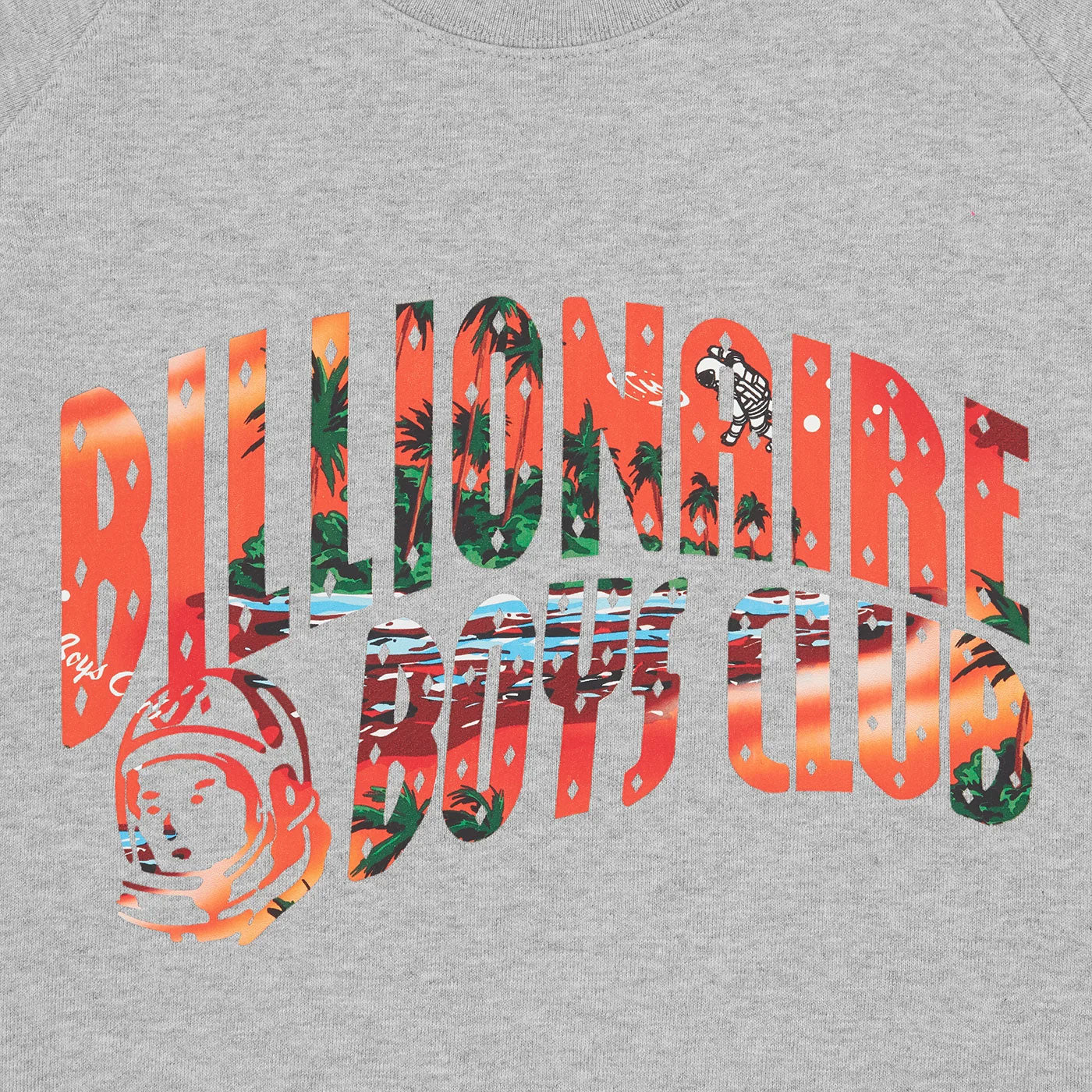 BILLIONAIRE BOYS CLUB TROPICAL ISLAND FILL ARCH LOGO SWEATSHIRT - Image 3