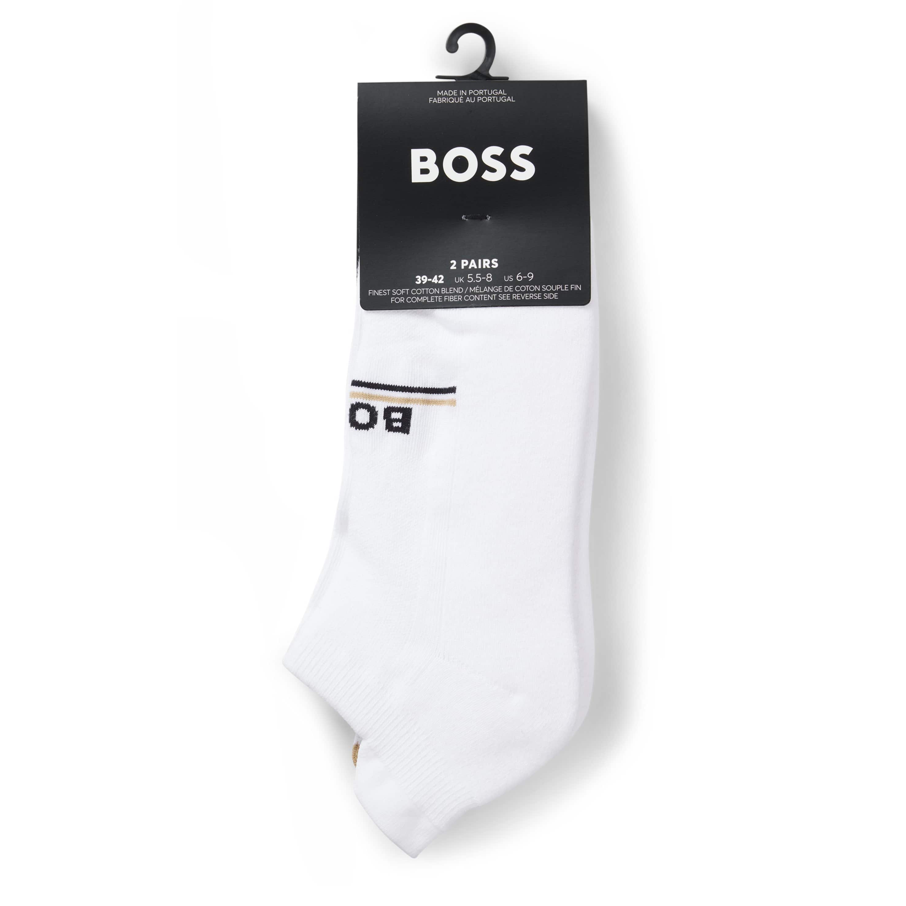 BOSS 2 PACK LOGO ANKLE-LENGTH SOCKS - Image 2