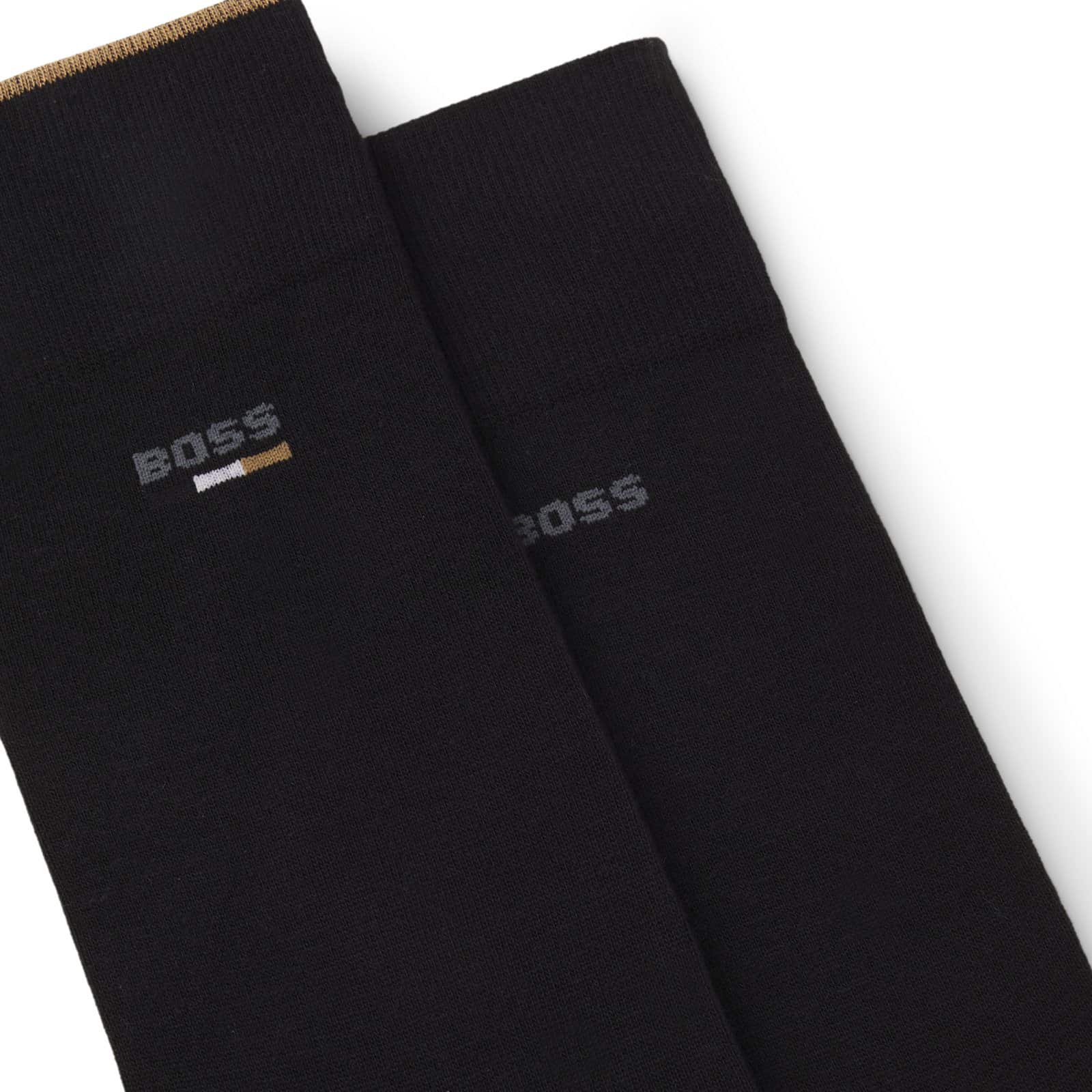 BOSS 2 PACK REGULAR LENGTH LOGO SOCKS - Image 2