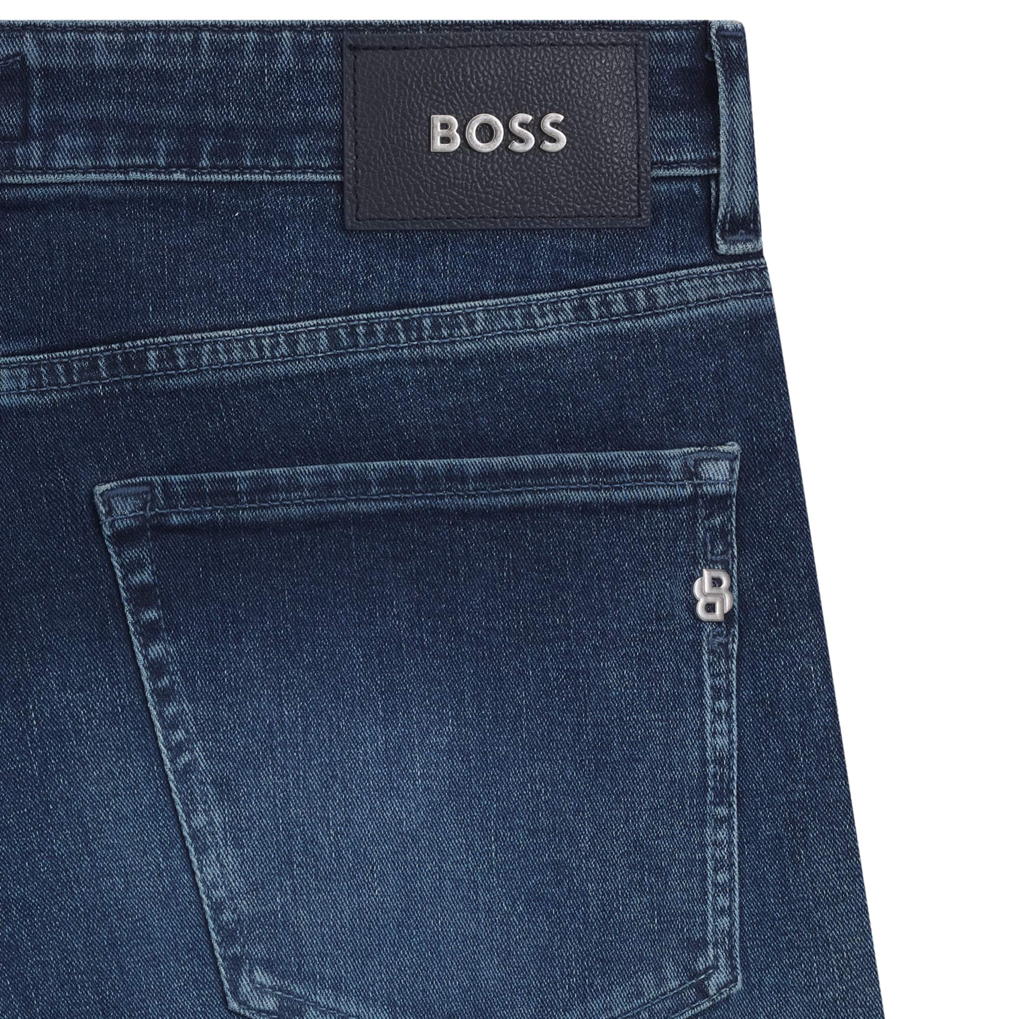 BOSS C-DELAWARE SOFT-TOUCH DENIM JEANS - Image 3