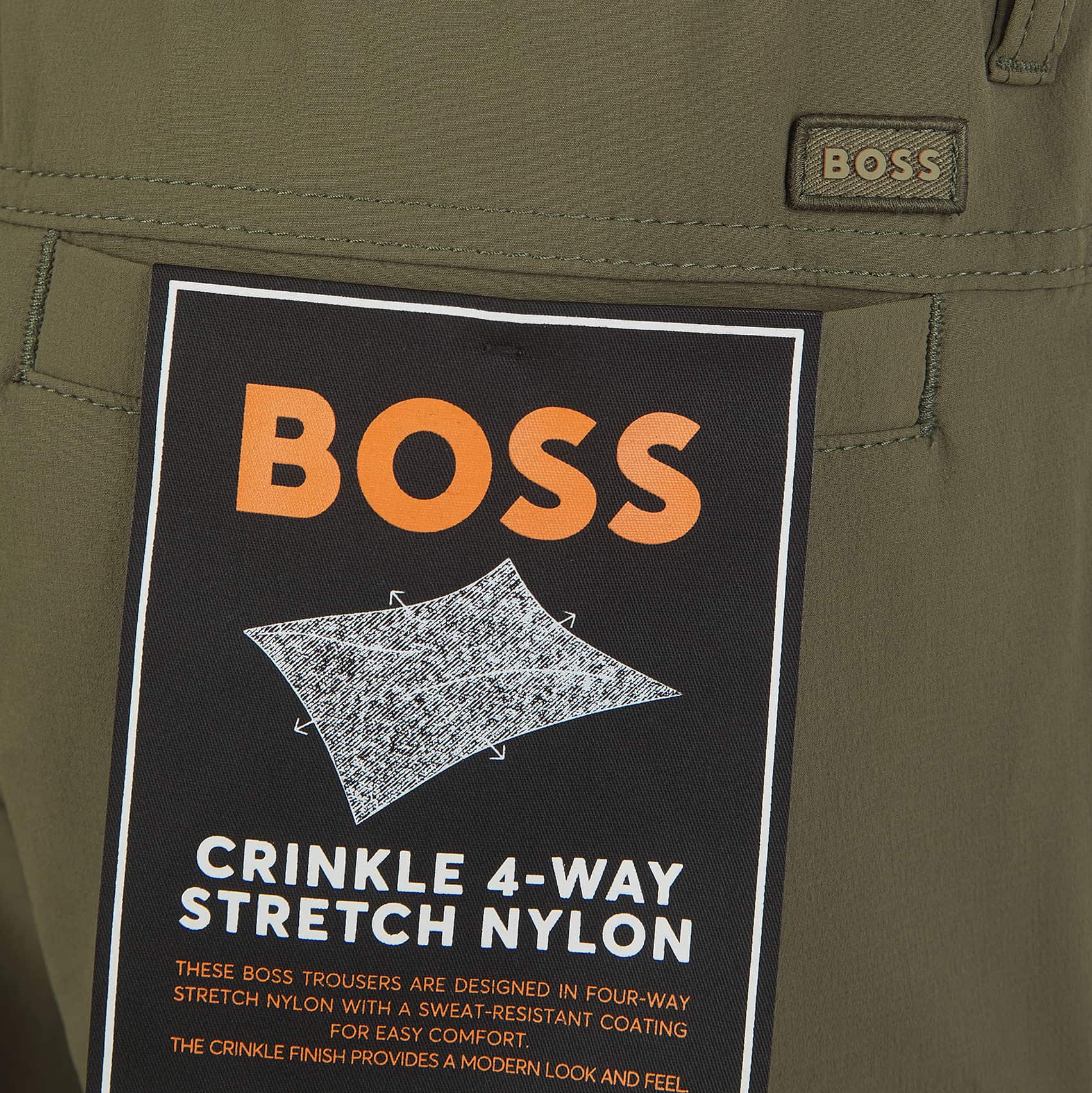 BOSS CHINO-TAPERED-DS-4 LIGHTWEIGHT TROUSERS - Image 3