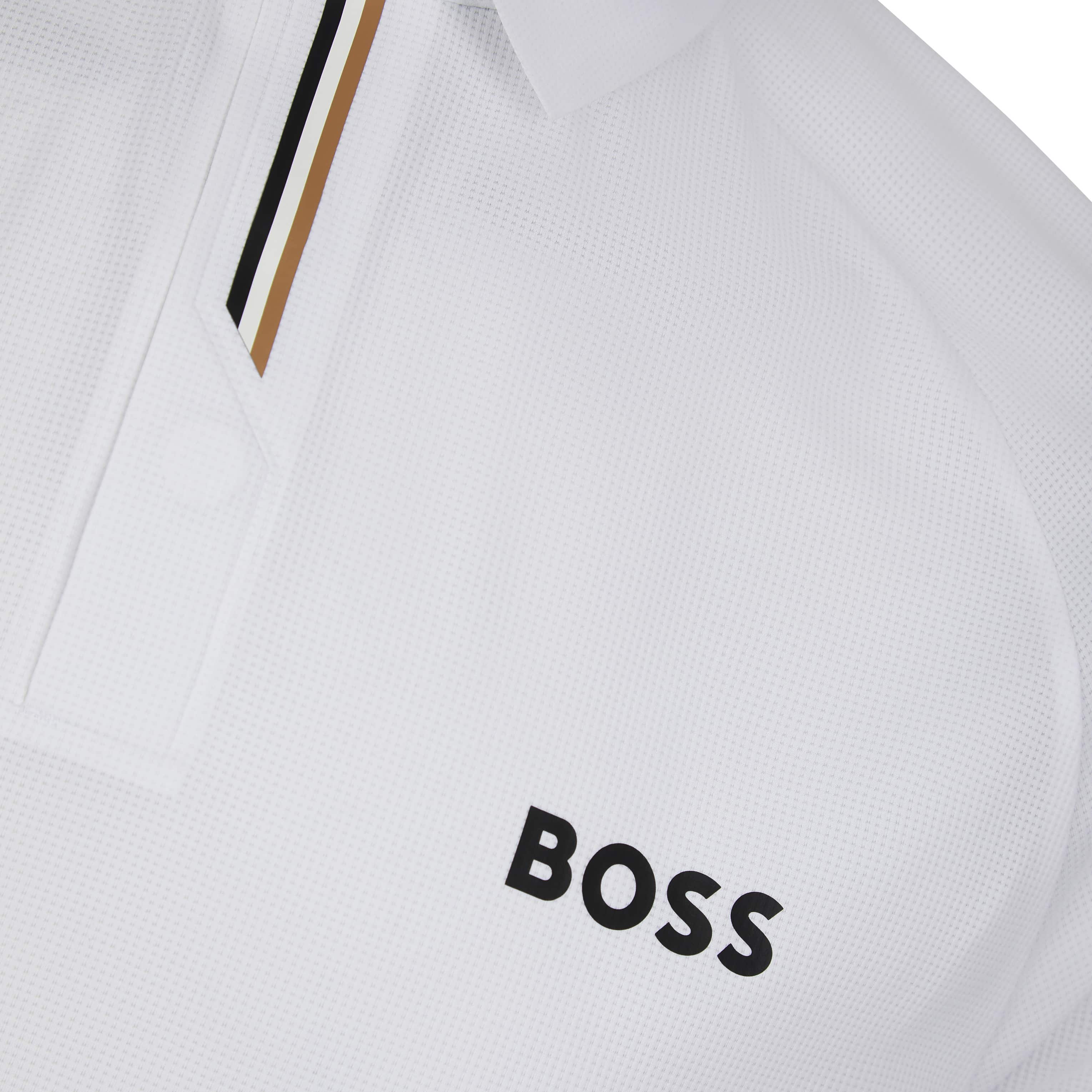 BOSS GOC PADDYTECH RIPSTOP FABRIC POLO SHIRT - Image 3