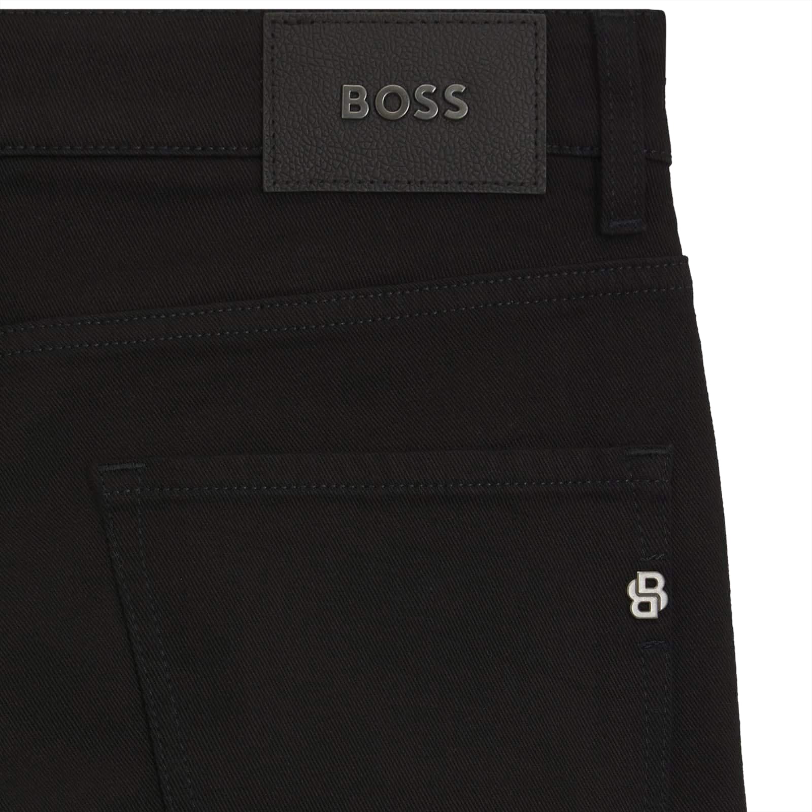 BOSS H-DELAWARE CASHEMERE TOUCH SLIM-FIT JEANS - Image 3