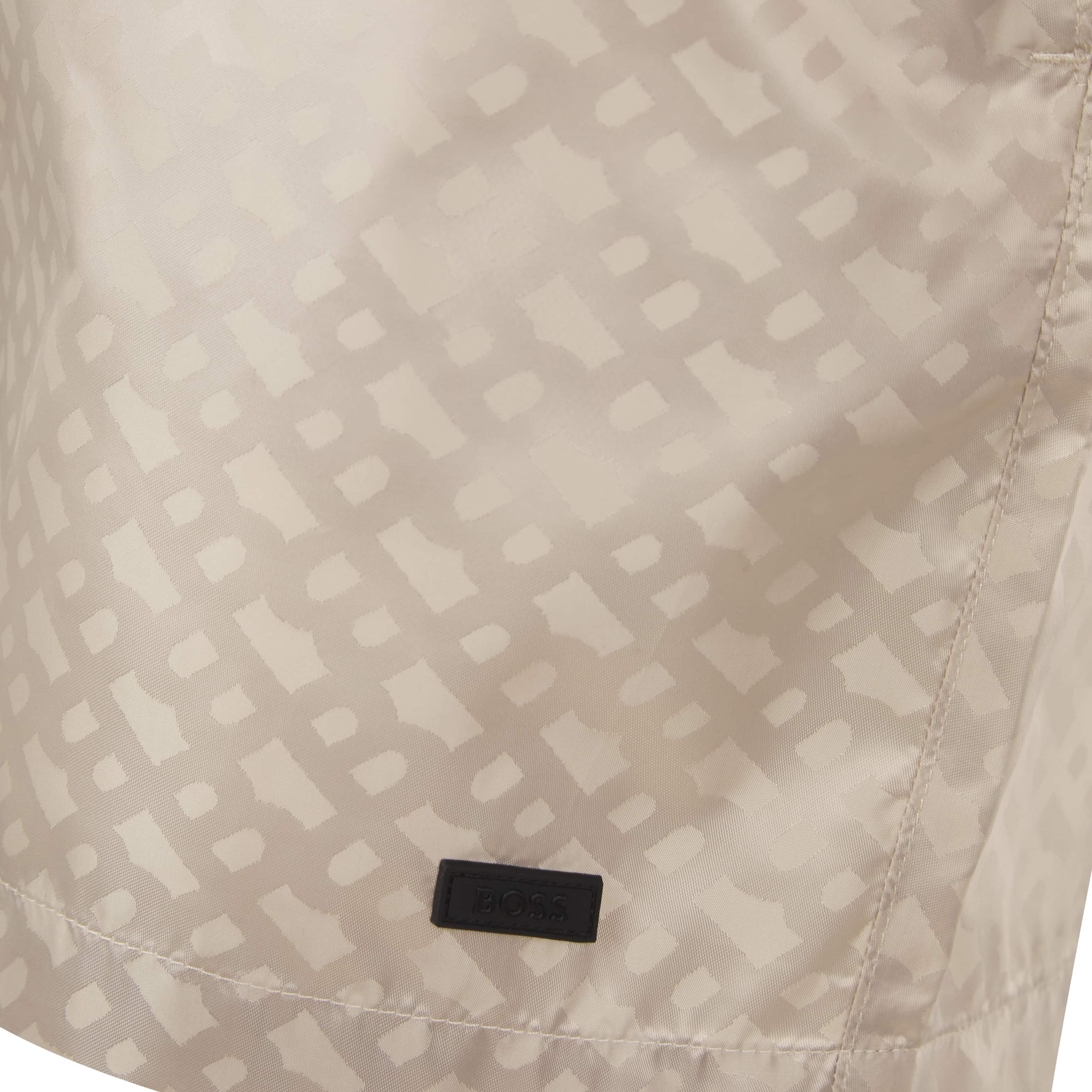 BOSS JACQUES MONOGRAM PRINT SWIM SHORTS - Image 3