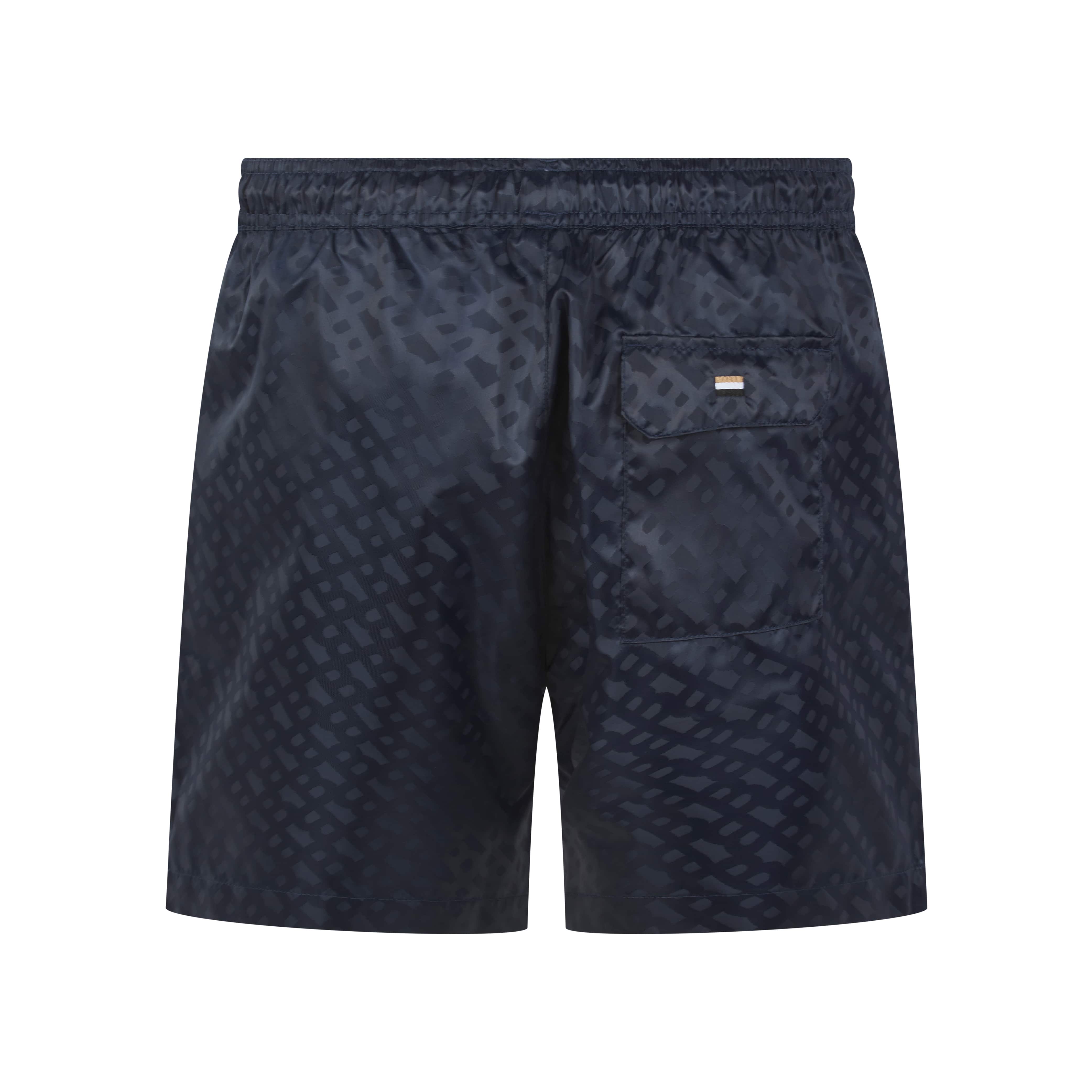 BOSS JACQUES MONOGRAM PRINT SWIM SHORTS - Image 2