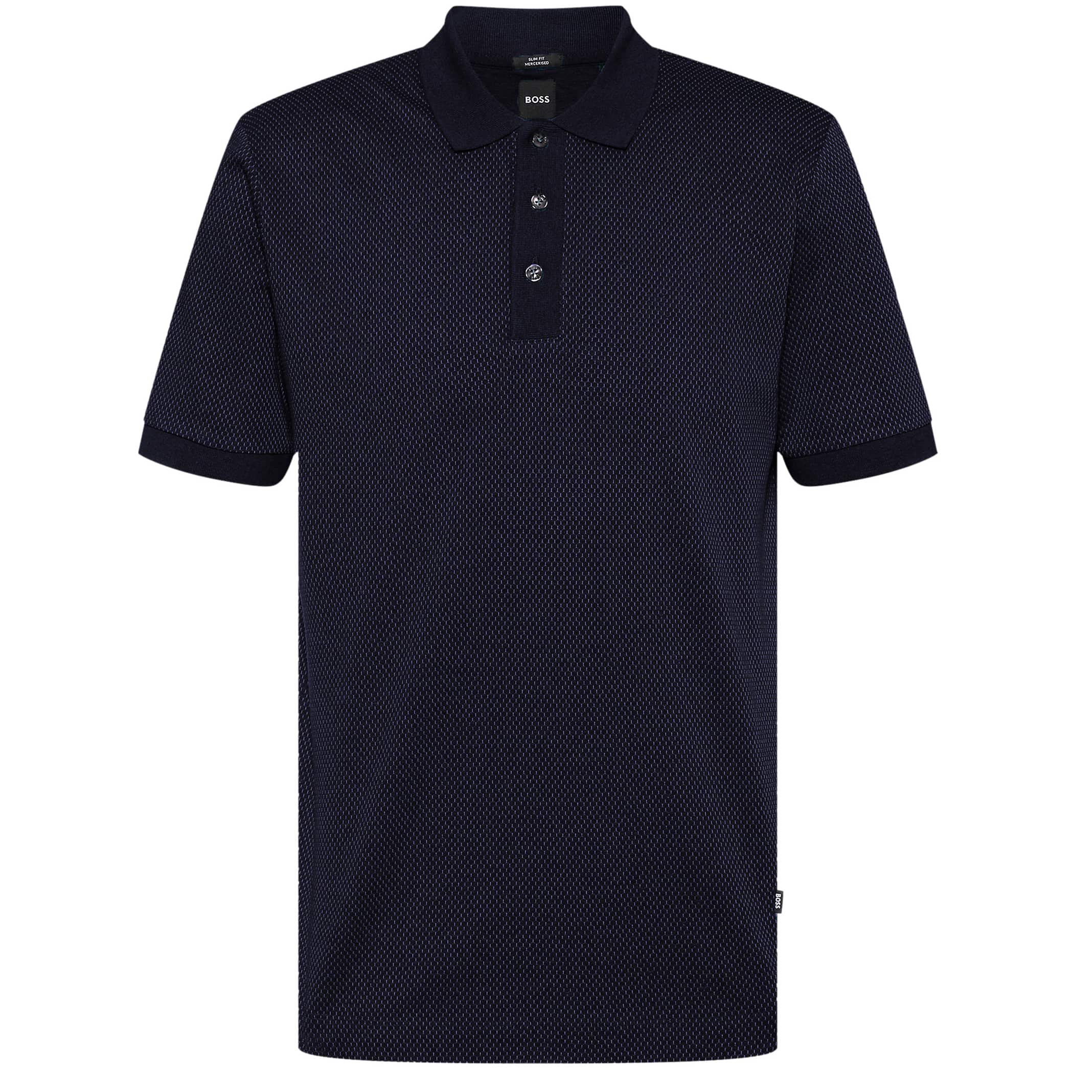 BOSS PHILLIPSON 109 MERCERISED COTTON POLO SHIRT
