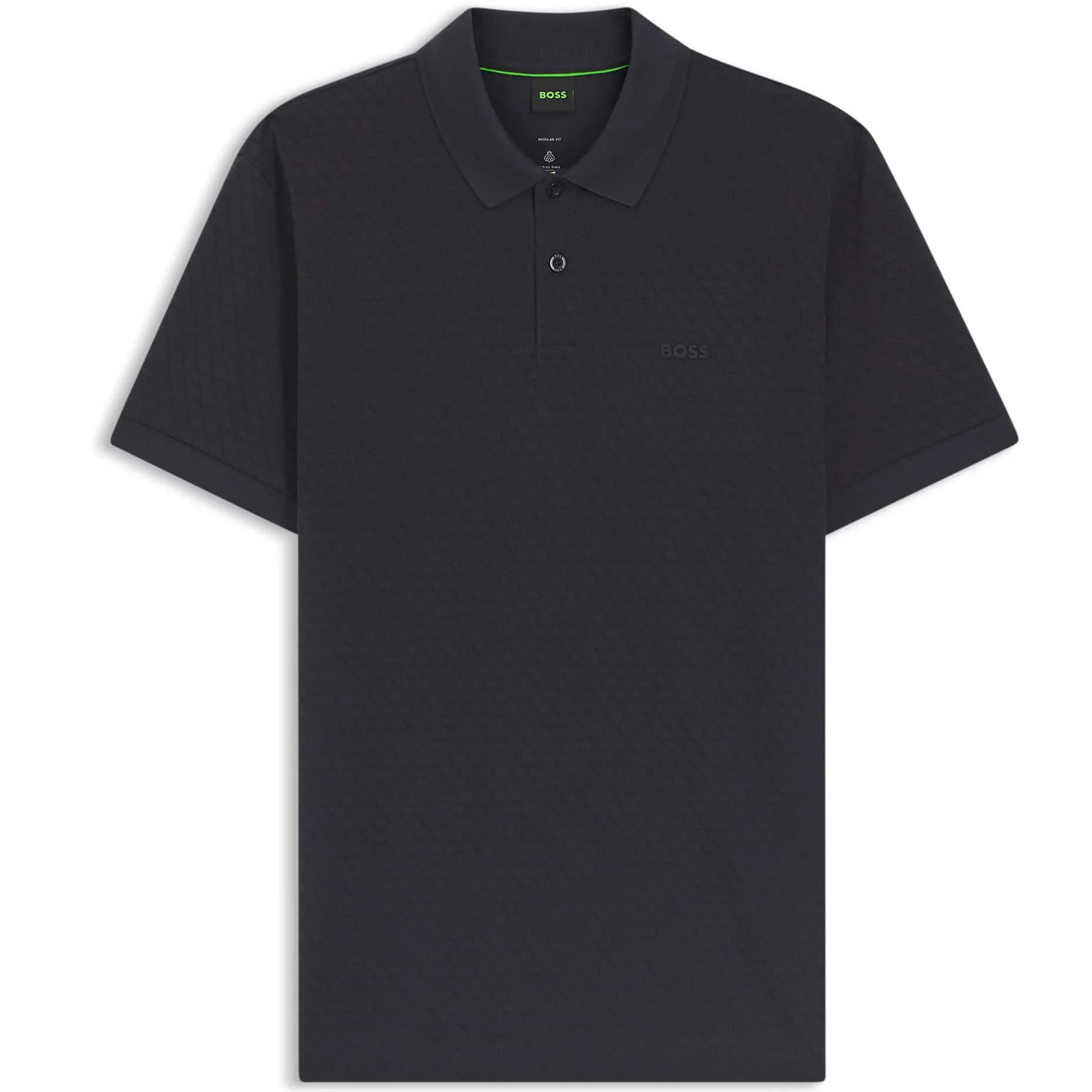 BOSS PRINTED CHIP PATTERN POLO SHIRT