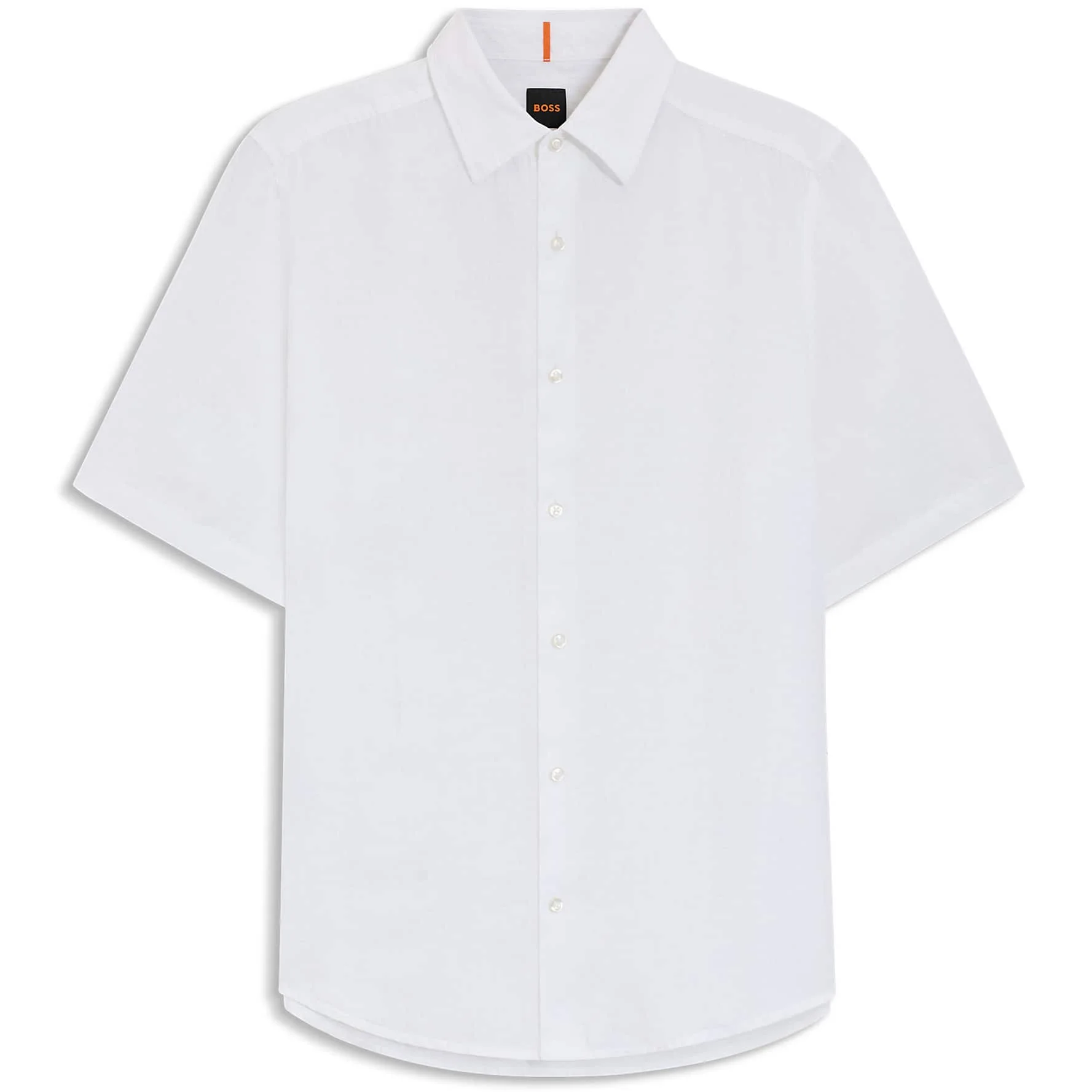 BOSS RASH_2 OXFORD COTTON SHORT SLEEVE SHIRT