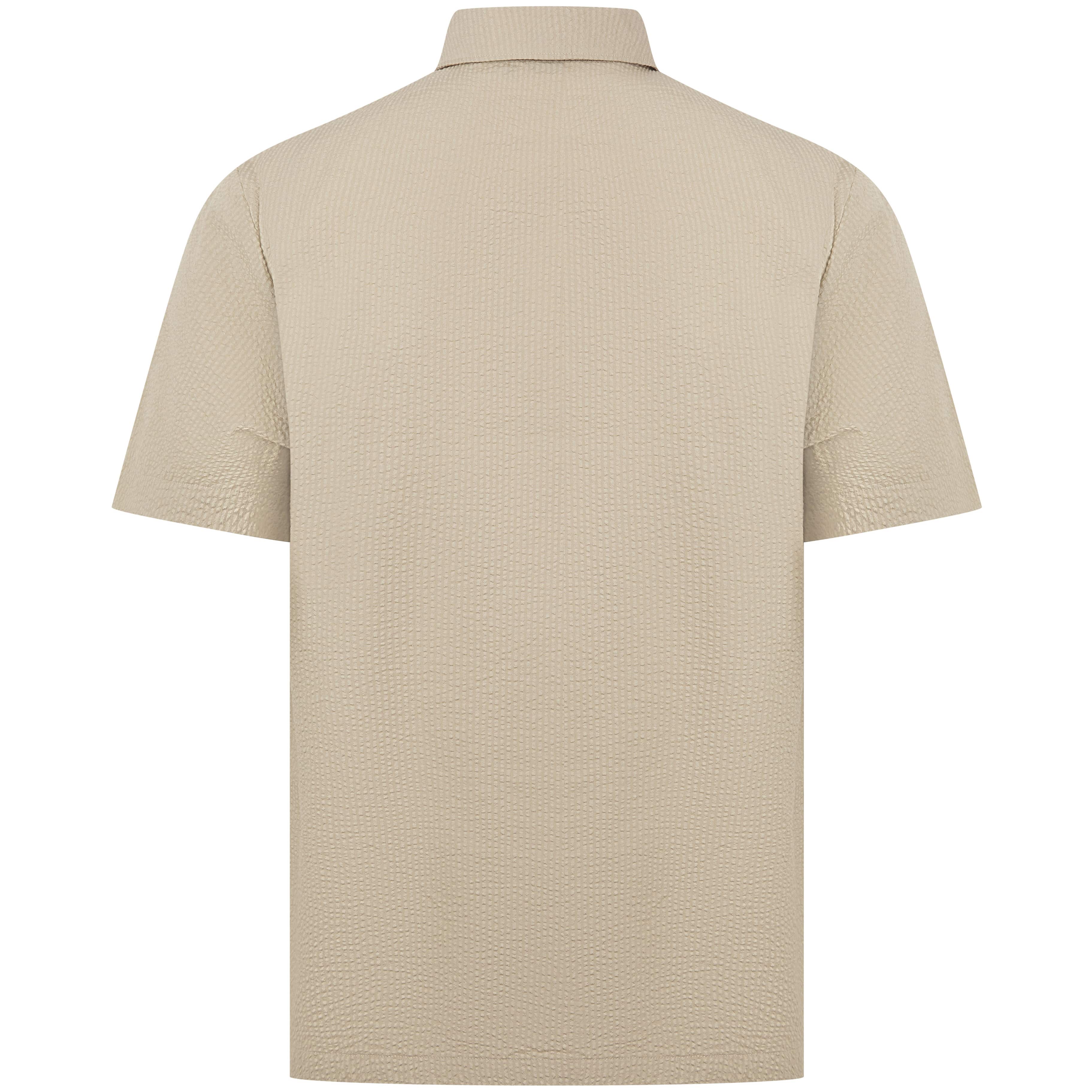 BOSS RELAX SEERSUCKER FABRIC REGULAR-FIT SHIRT - Image 2