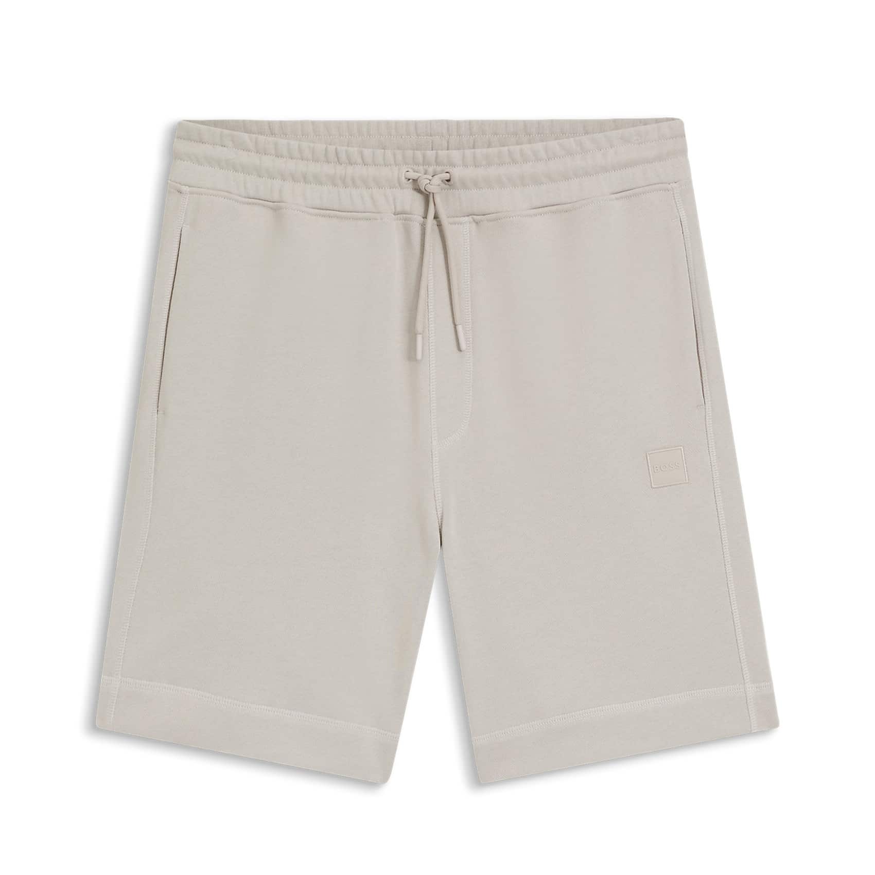 BOSS SEWALK COTTON-TERRY SHORTS