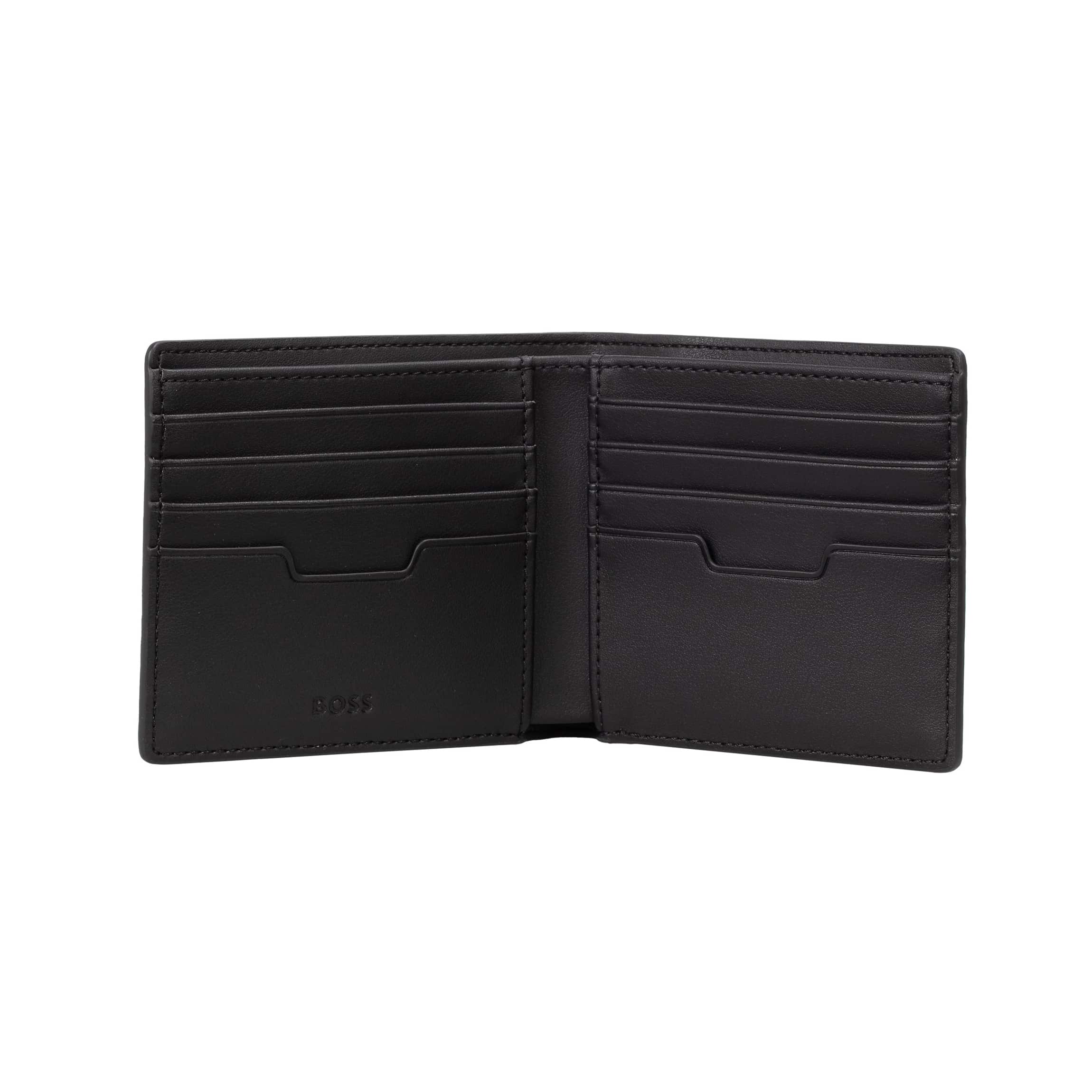 BOSS SILVER-TONE LOGO BILLFOLD WALLET - Image 2