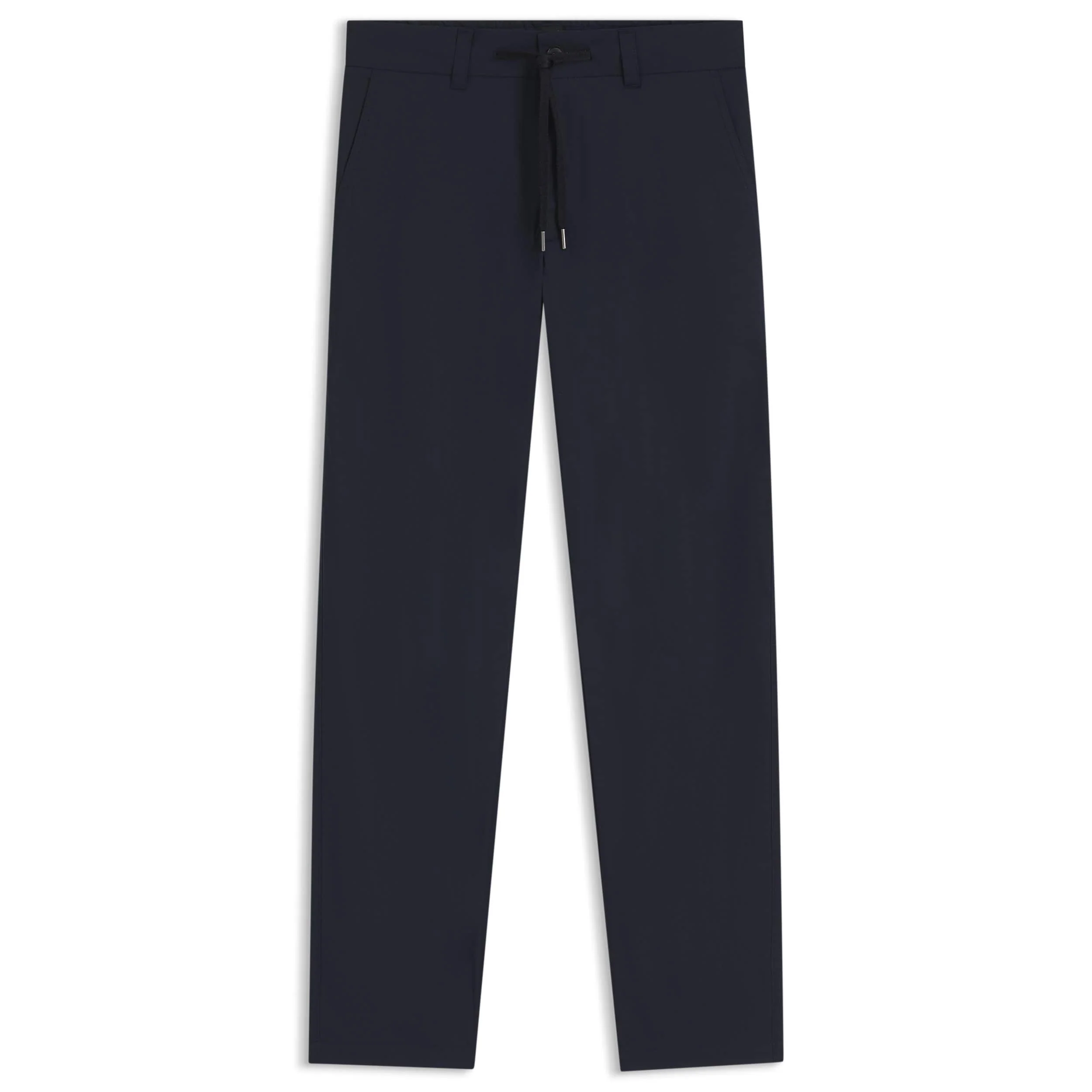 BOSS STRAIGHT-FIT COTTON-BLEND POPLIN CHINOS