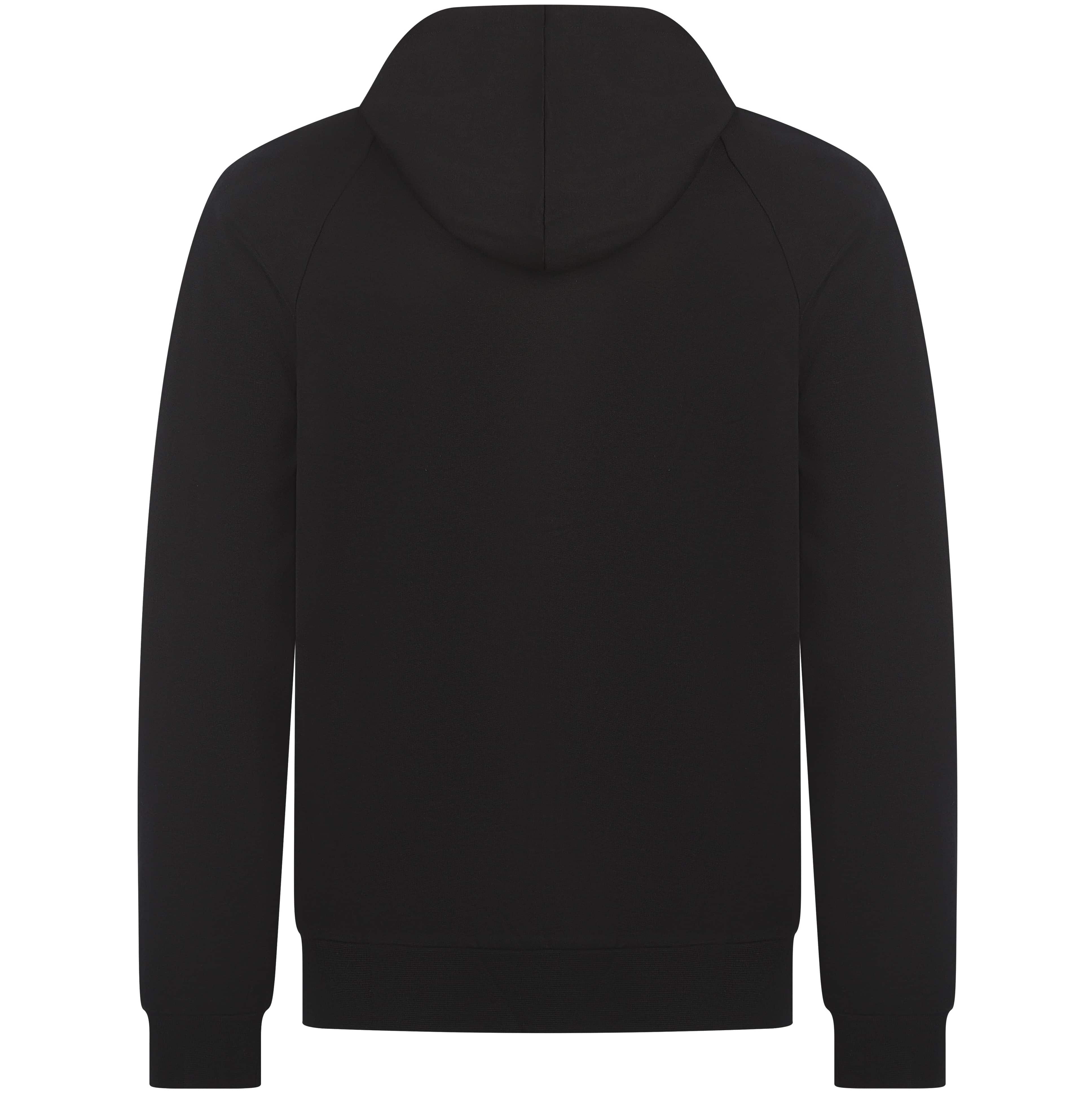 BOSS STRIPE LOGO COTTON-TERRY ZIP-UP HOODIE - Image 2