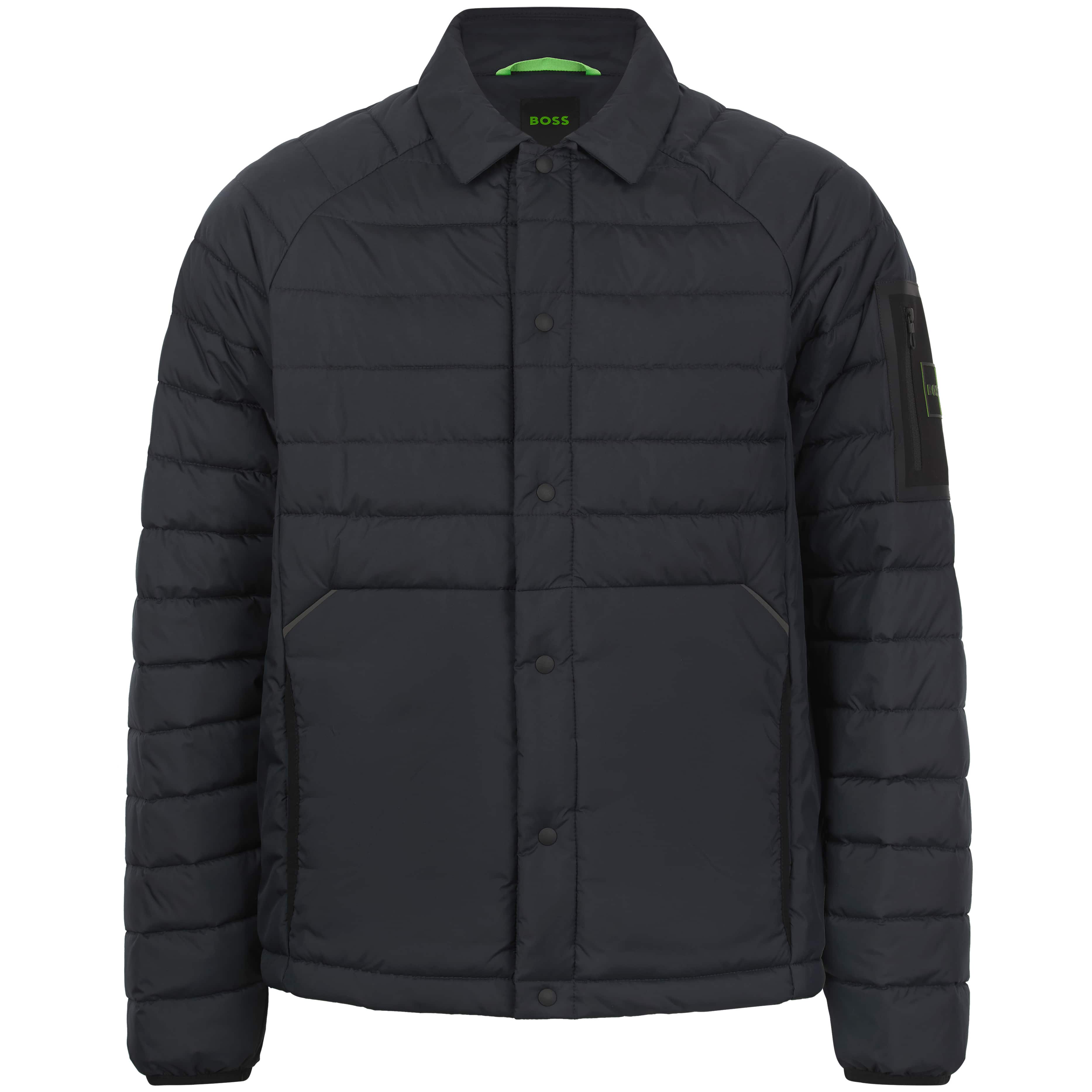 BOSS URBANEX QUILTED SHIRT JACKET