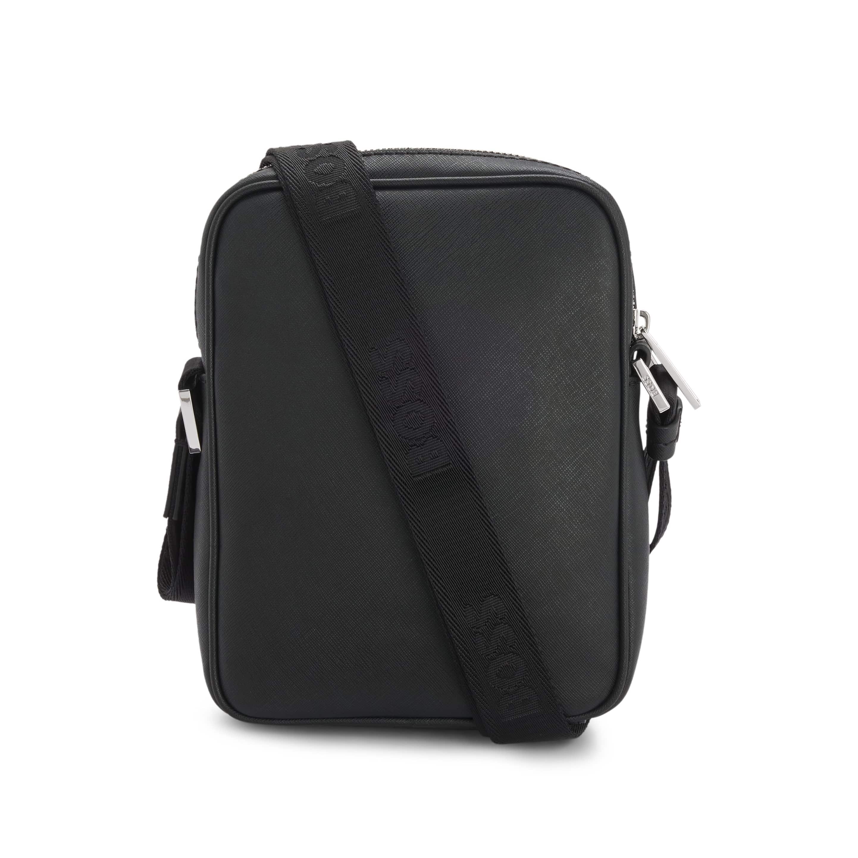 BOSS ZAIR SIGNATURE STRIPE REPORTER BAG - Image 2