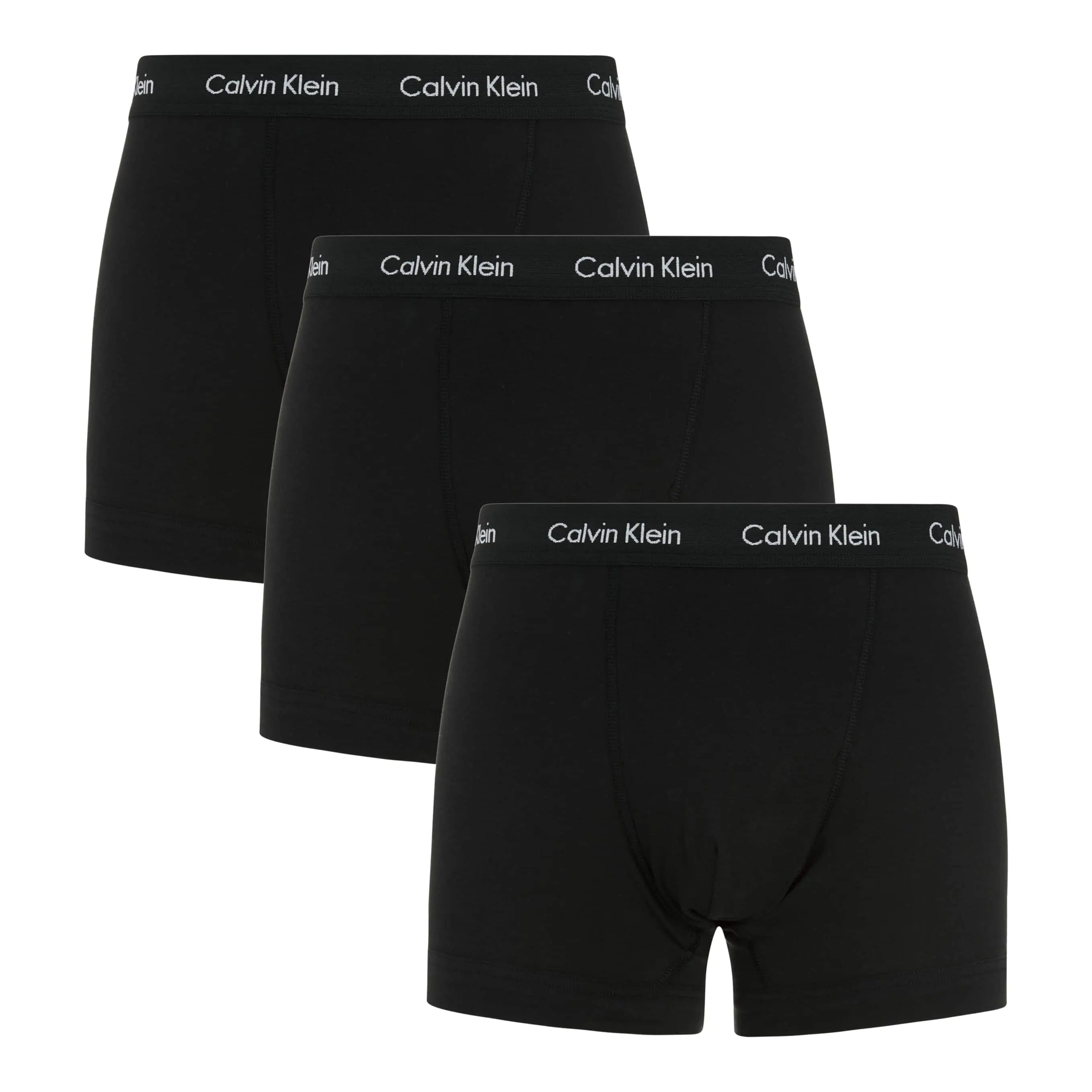 CALVIN KLEIN 3 PACK COTTON STRETCH TRUNKS