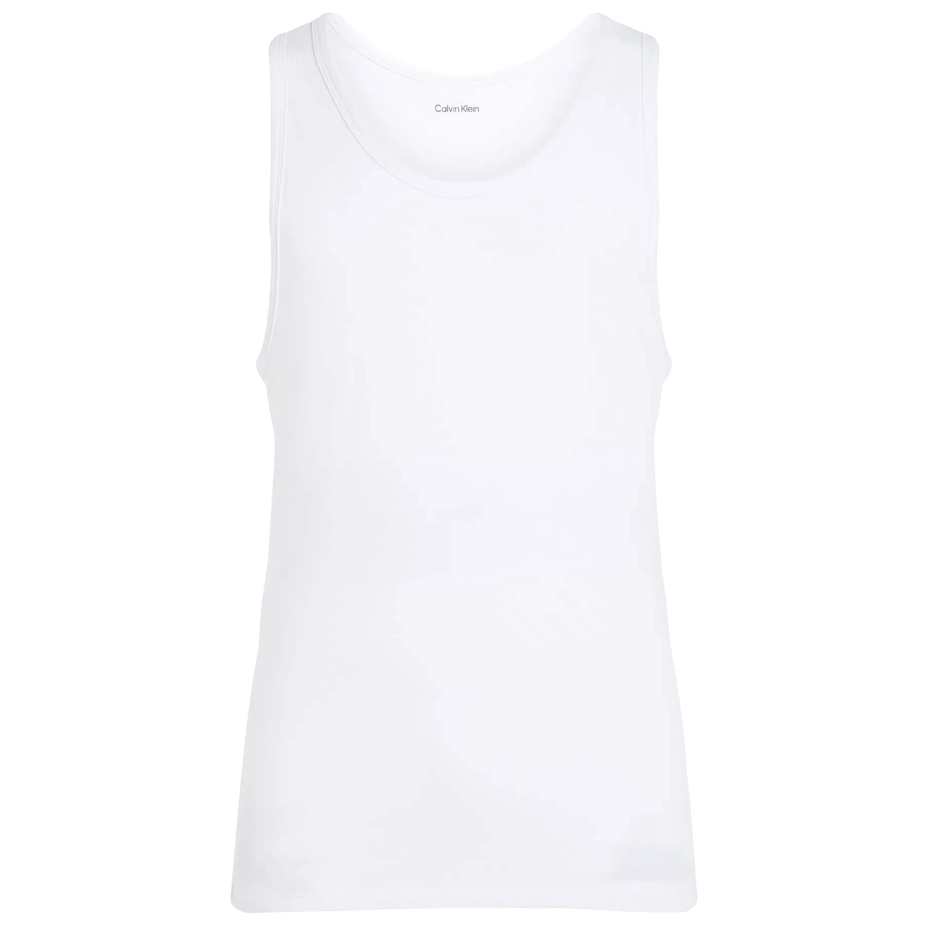 CALVIN KLEIN EMBROIDERED LOGO COTTON VEST