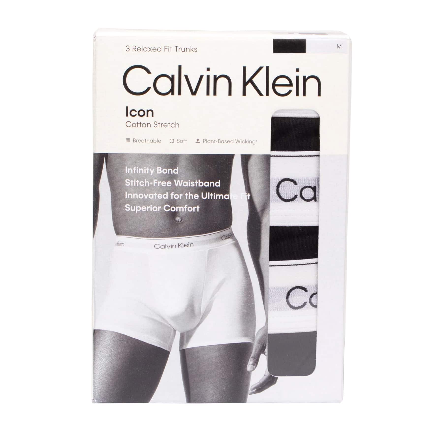 CALVIN KLEIN RELAXED DART 3 PACK TRUNKS - Image 2