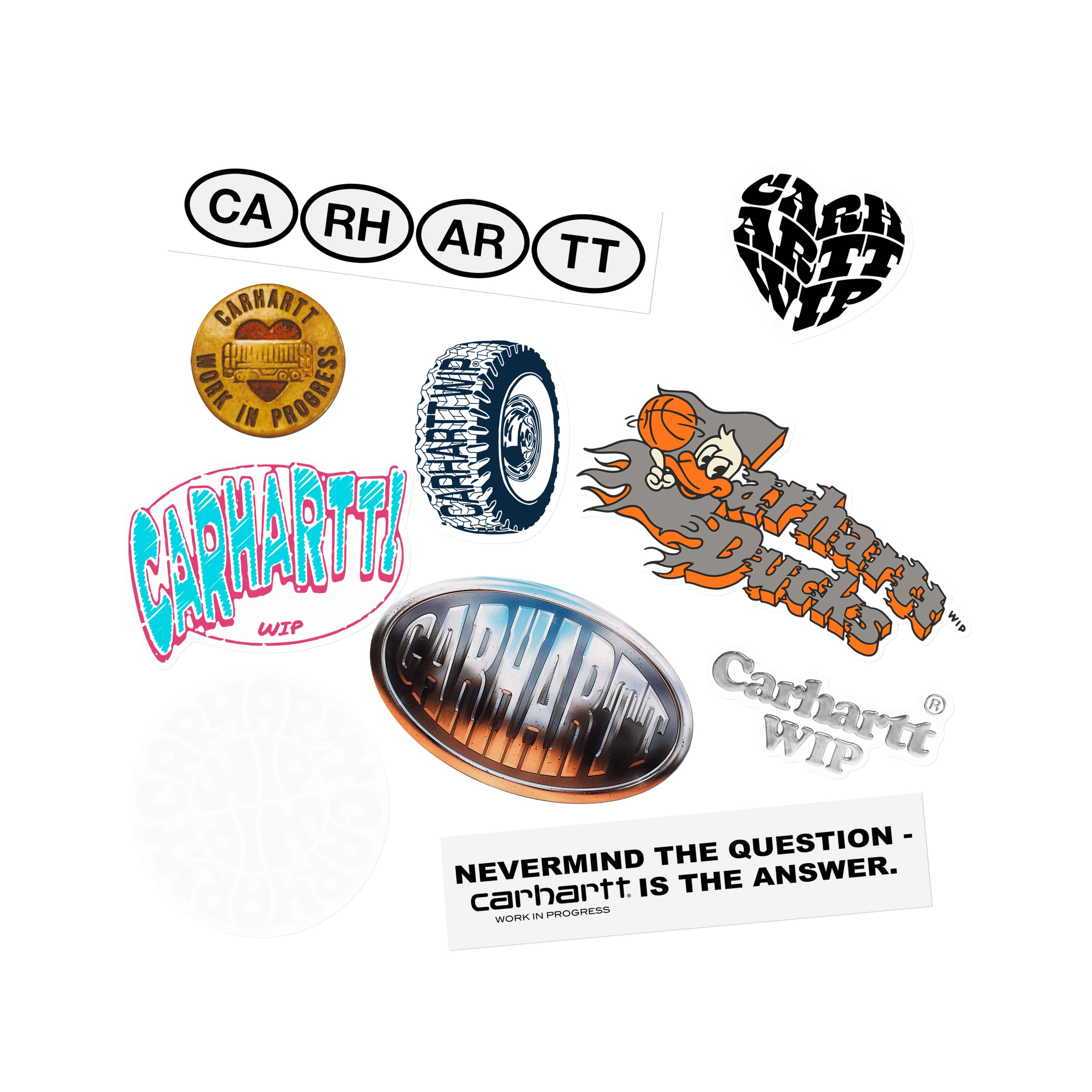 CARHARTT WIP 10 PACK STICKER BAG - Image 2