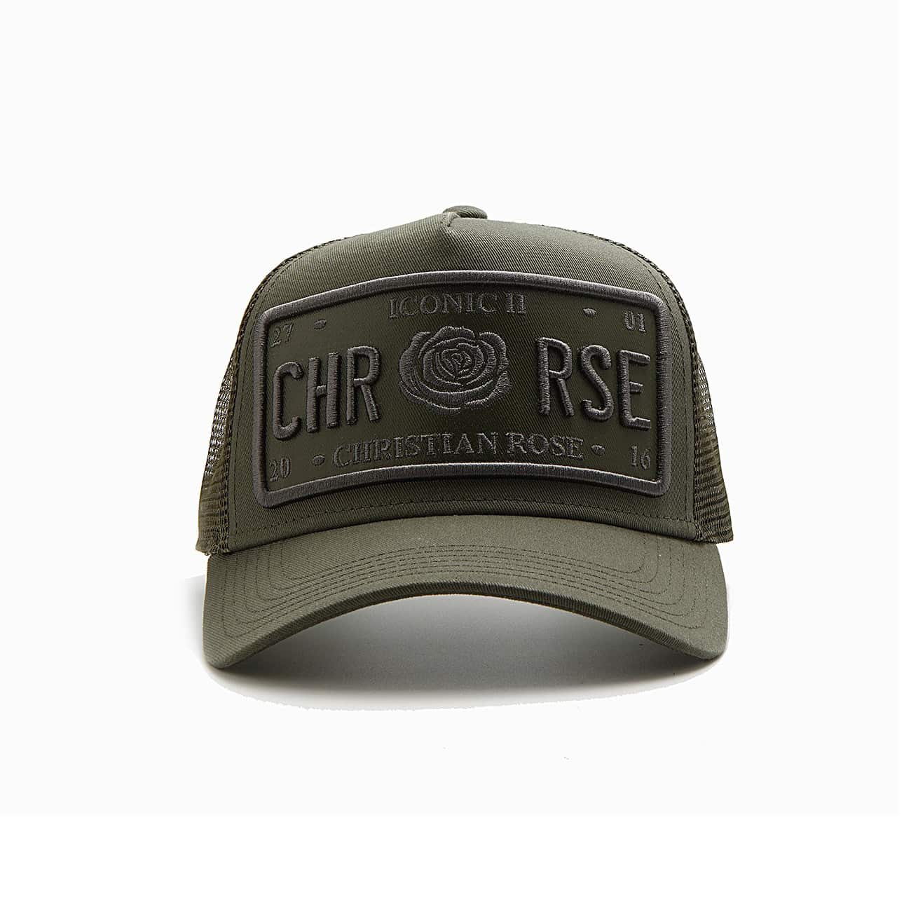 CHRISTIAN ROSE ICONIC VINYL PATCH TRUCKER CAP - Image 2