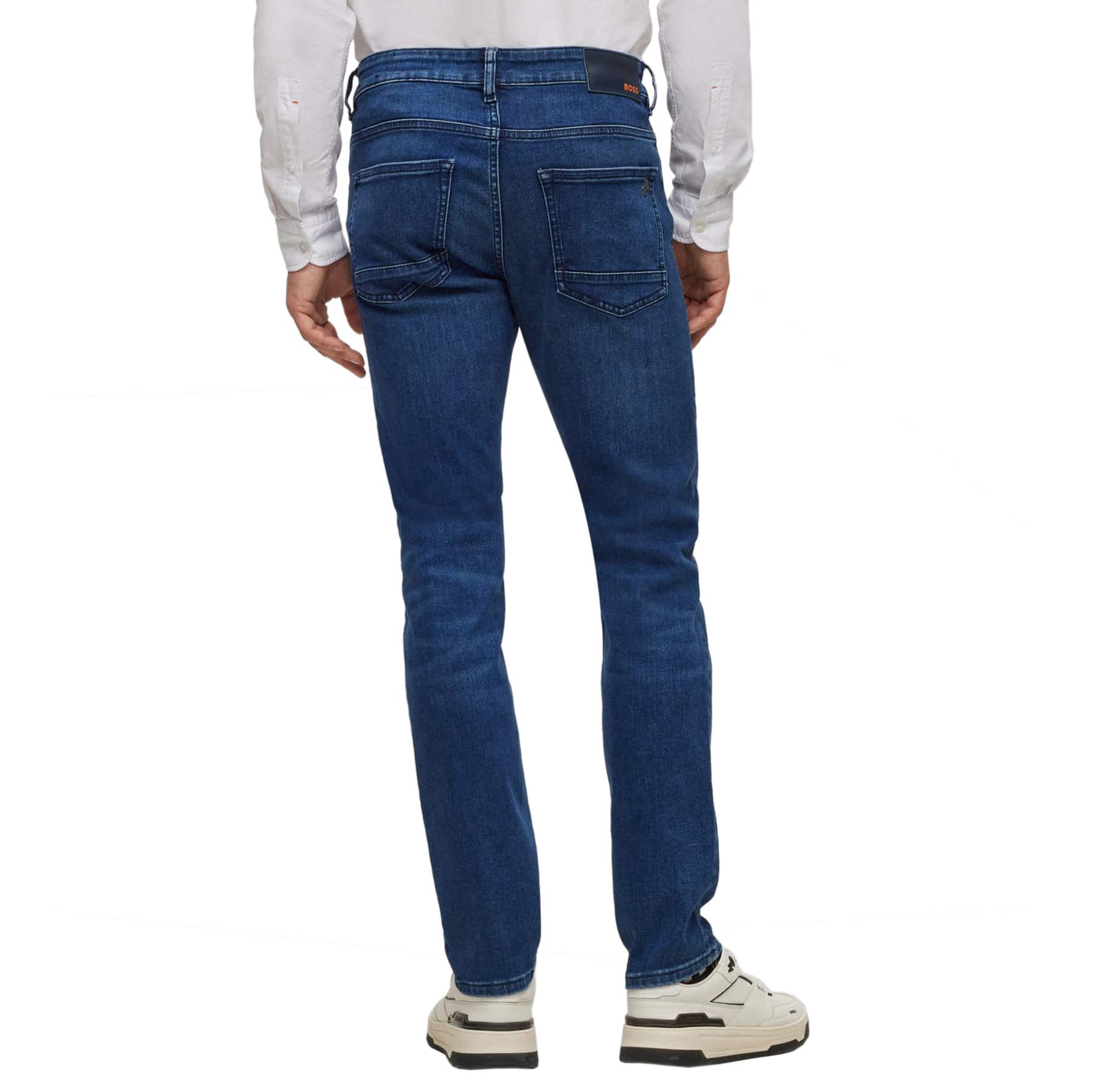 BOSS DELAWARE BC-C DASH SUPER STRETCH SLIM FIT JEANS - Image 3