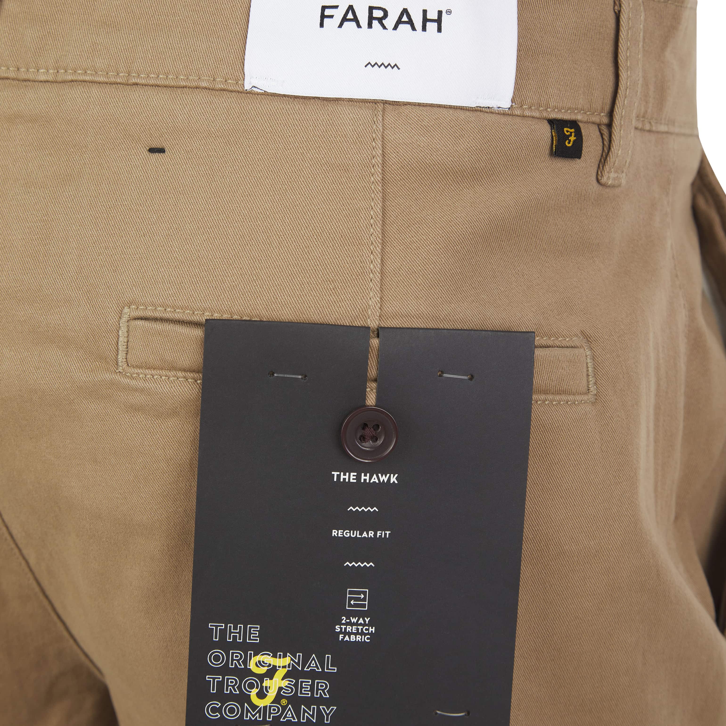 FARAH HAWK CHINO SHORTS - Image 3