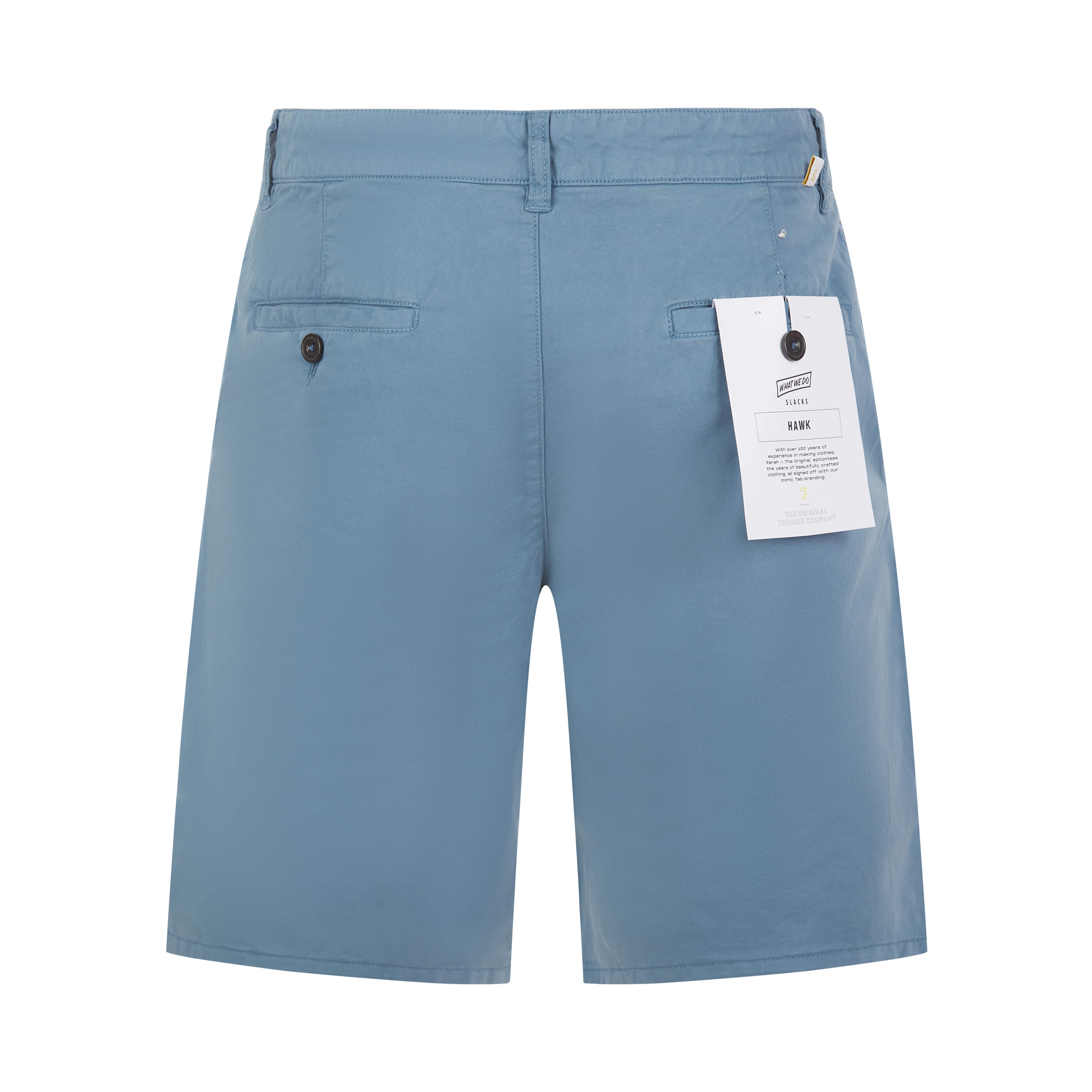 FARAH HAWK GARMENT DYED CHINO SHORTS - Image 2