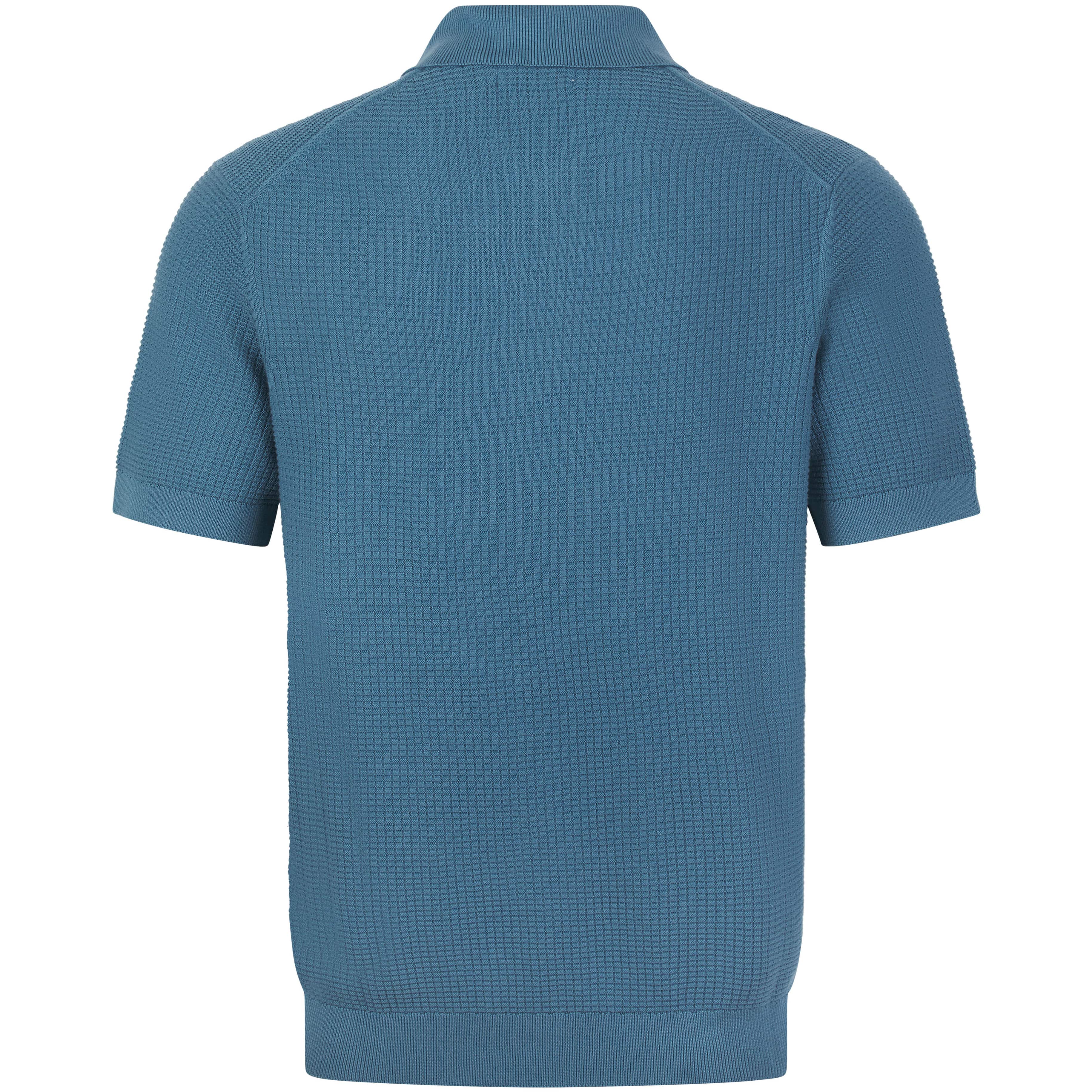 FARAH THORNLEY KNITTED POLO SHIRT - Image 3