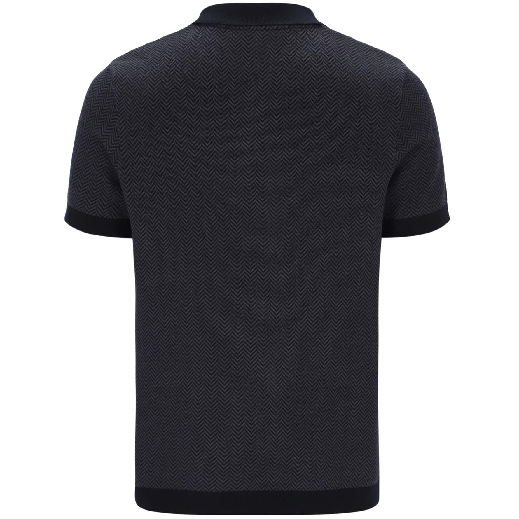 FILA MARTY HERRINGBONE ZIP POLO - Image 2