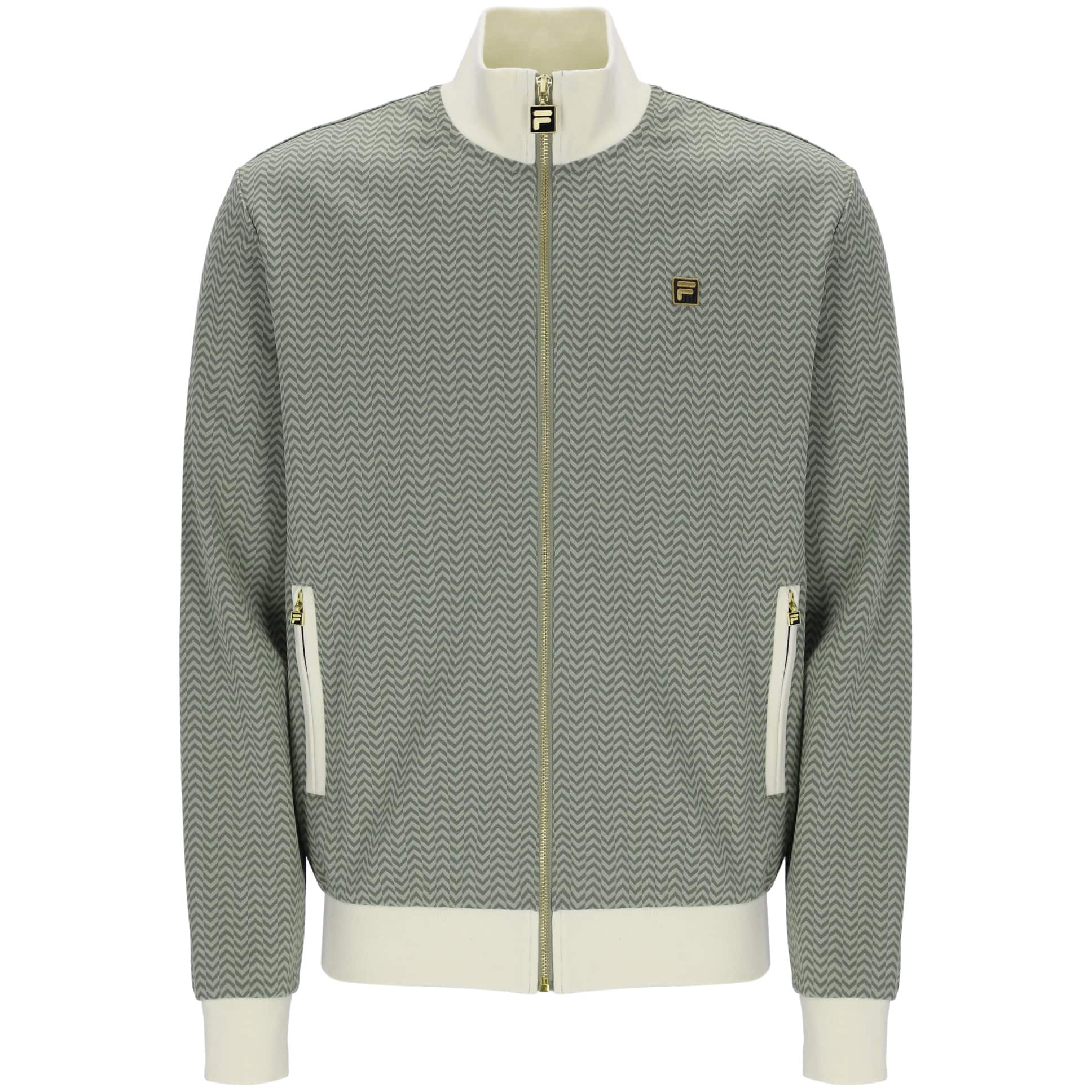 FILA MATHERS HERRINGBONE TRACK JACKET