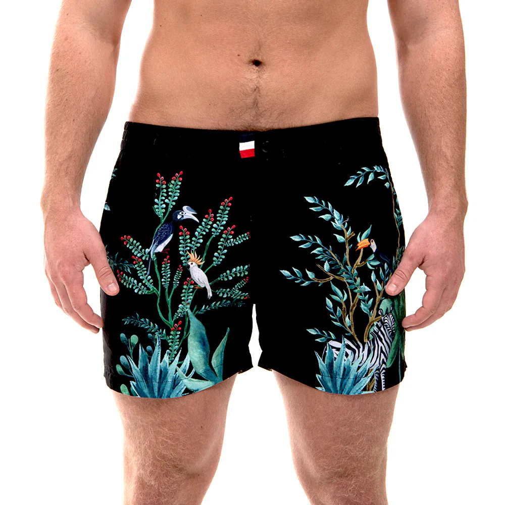 FRANKS AUSTRALIA DAINTREE CHARCOAL SWIM SHORTS - Image 2