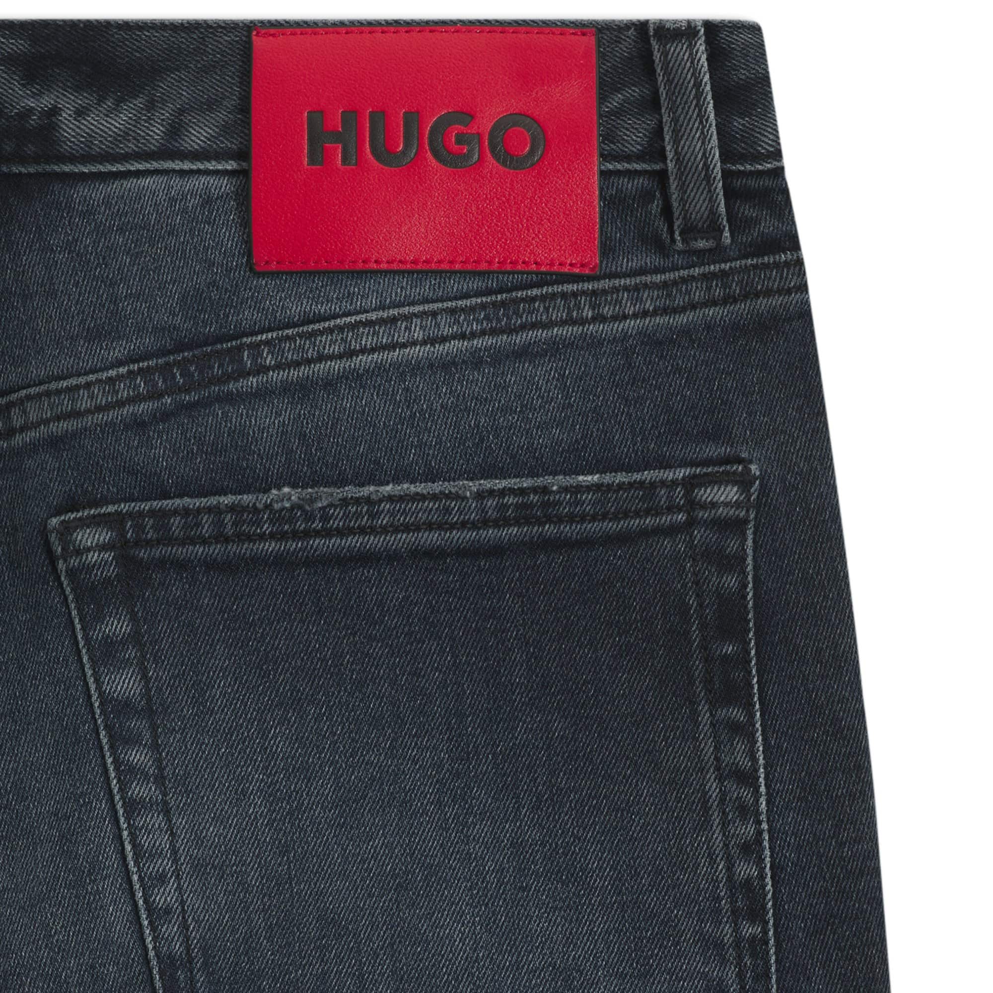 HUGO 734 EXTRA SLIM FIT STRETCH DENIM JEANS - Image 3