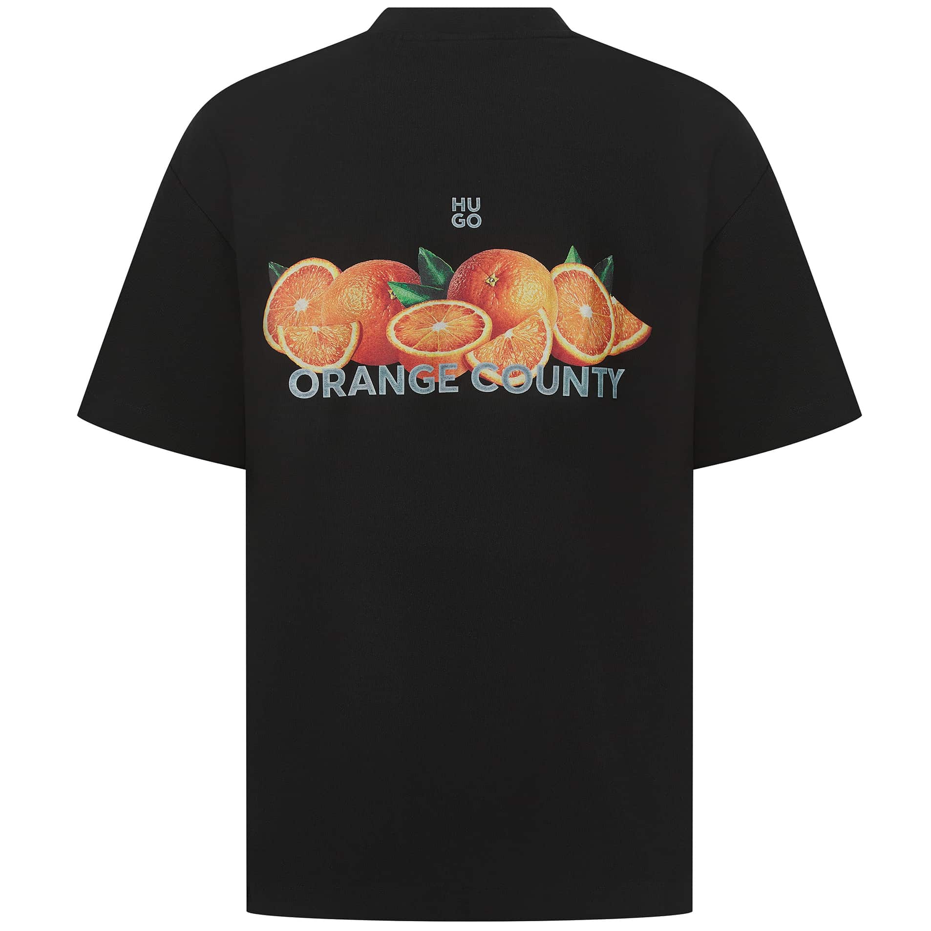 HUGO DARTIEE COTTON JERSEY GRAPHIC T-SHIRT - Image 2