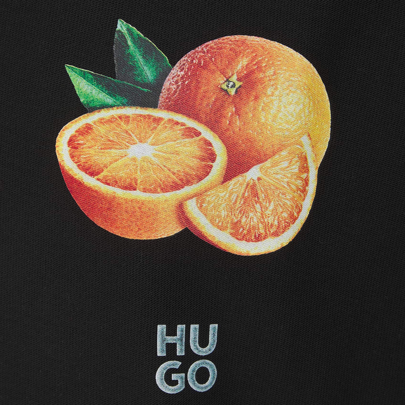 HUGO DARTIEE COTTON JERSEY GRAPHIC T-SHIRT - Image 3