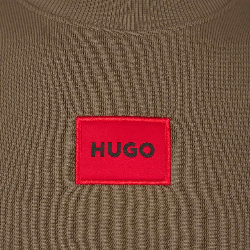 HUGO DIRAGOL212 COTTON-TERRY SWEATSHIRT - Image 3