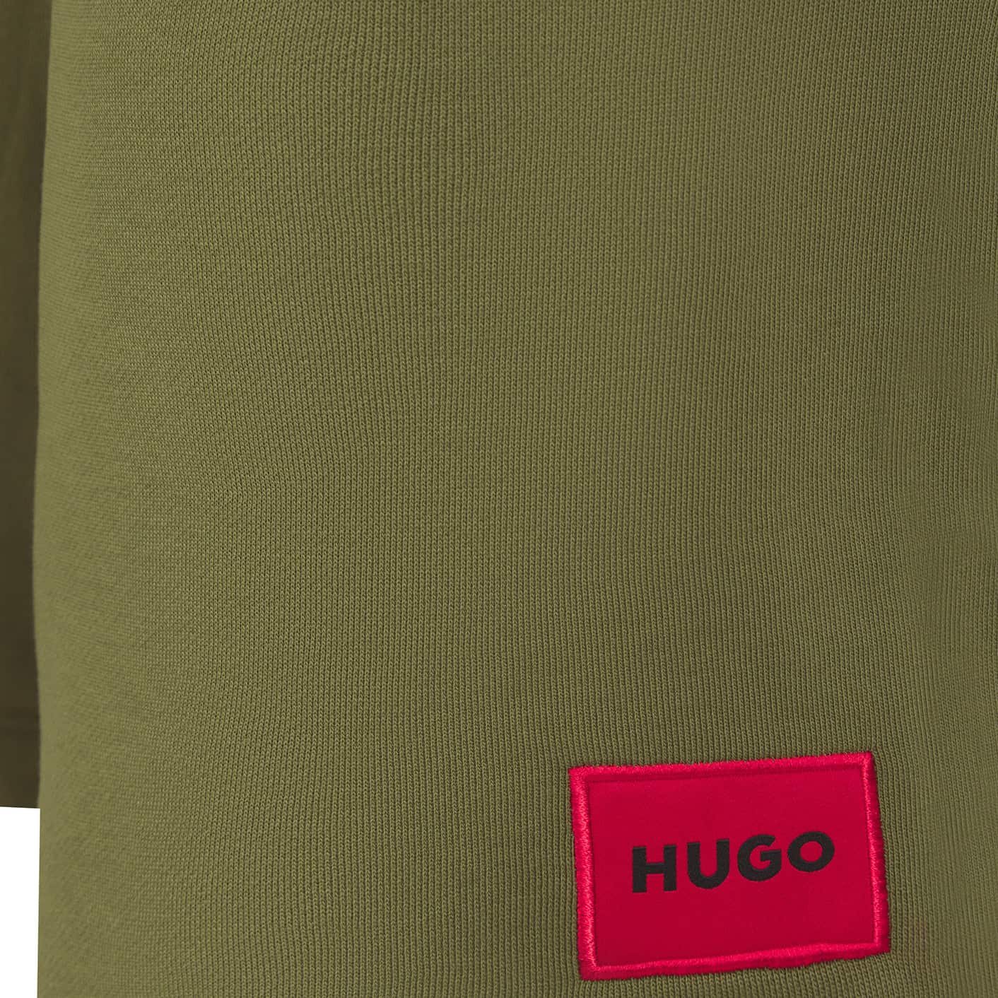HUGO DIZ222 COTTON-TERRY REGULAR-FIT SHORTS - Image 3