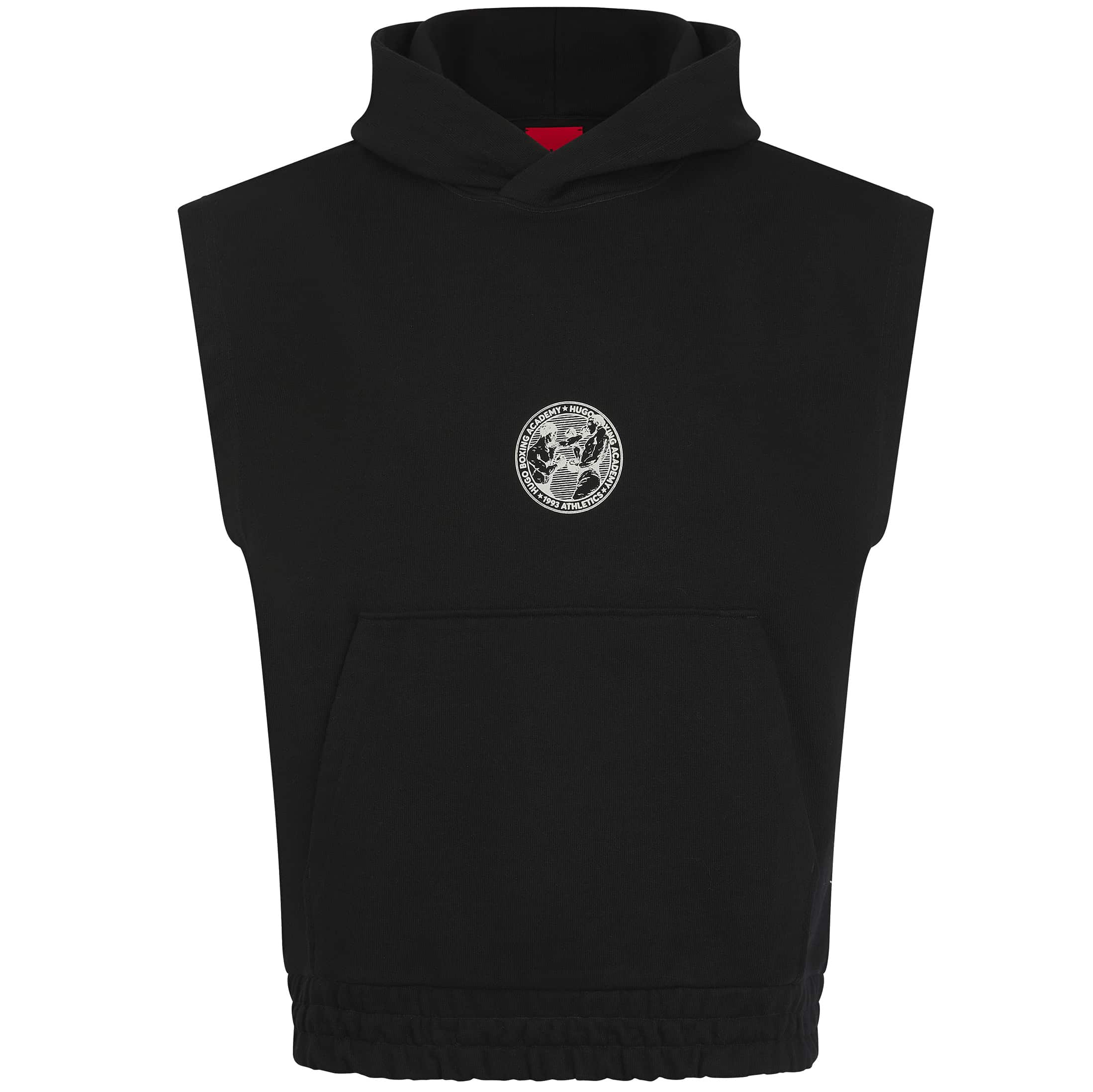 HUGO DUBOXO BOXING ARTWORK SLEEVELESS HOODIE - Image 2