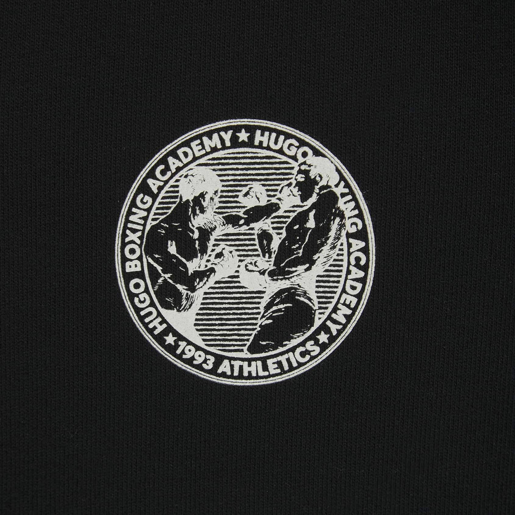 HUGO DUBOXO BOXING ARTWORK SLEEVELESS HOODIE - Image 3
