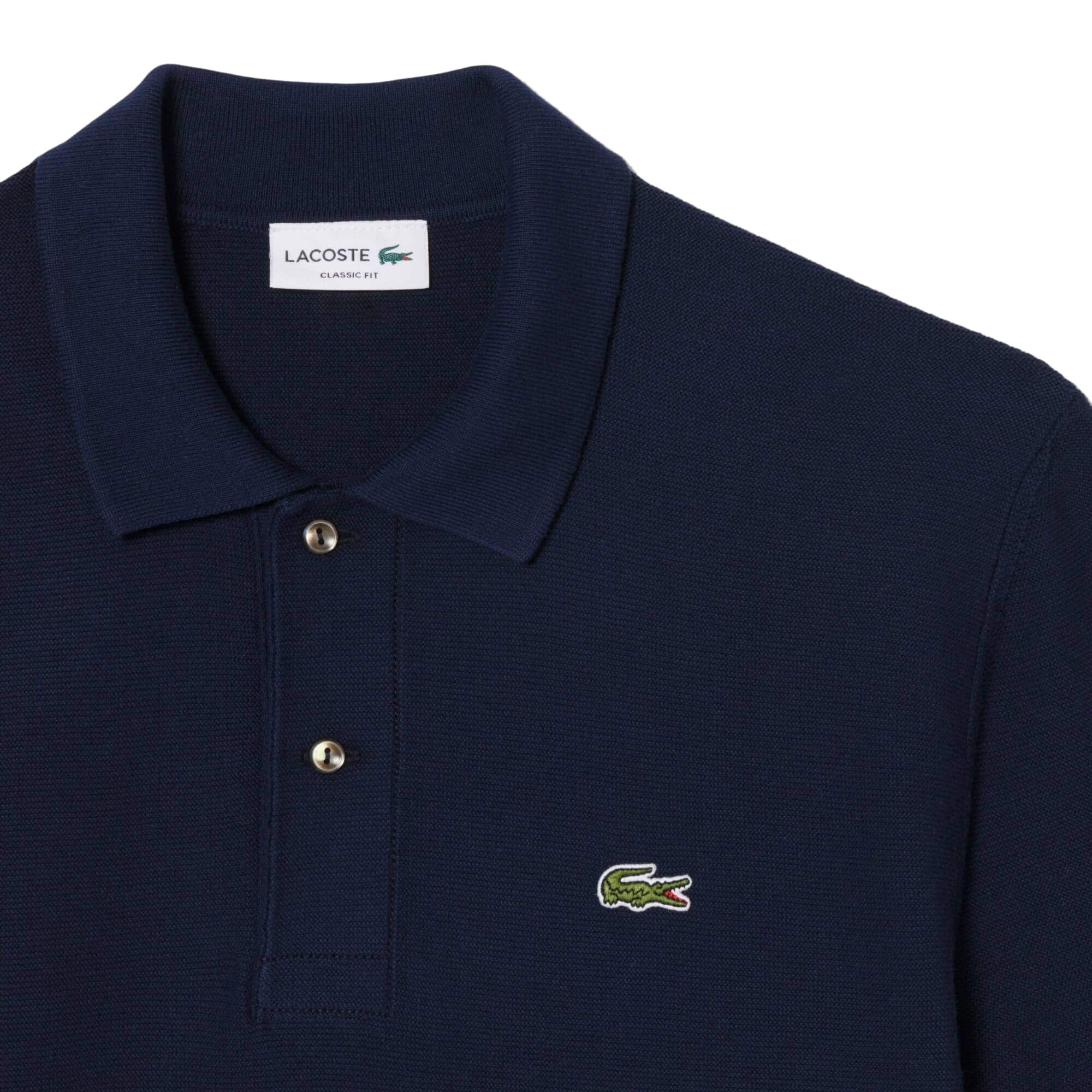 LACOSTE CLASSIC FIT KNIT POLO SHIRT - Image 2