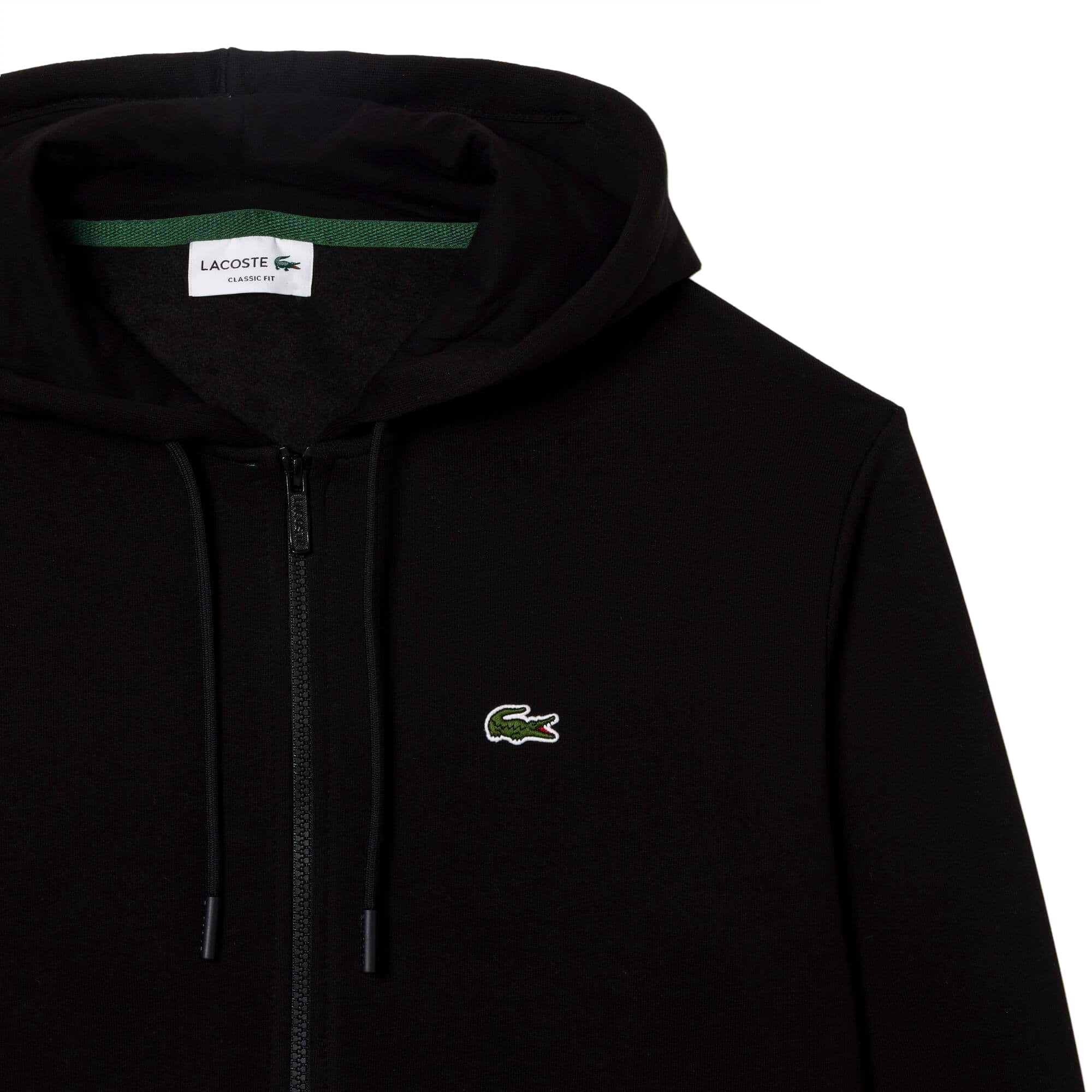 LACOSTE ORGANIC BRUSHED COTTON HOODIE - Image 2
