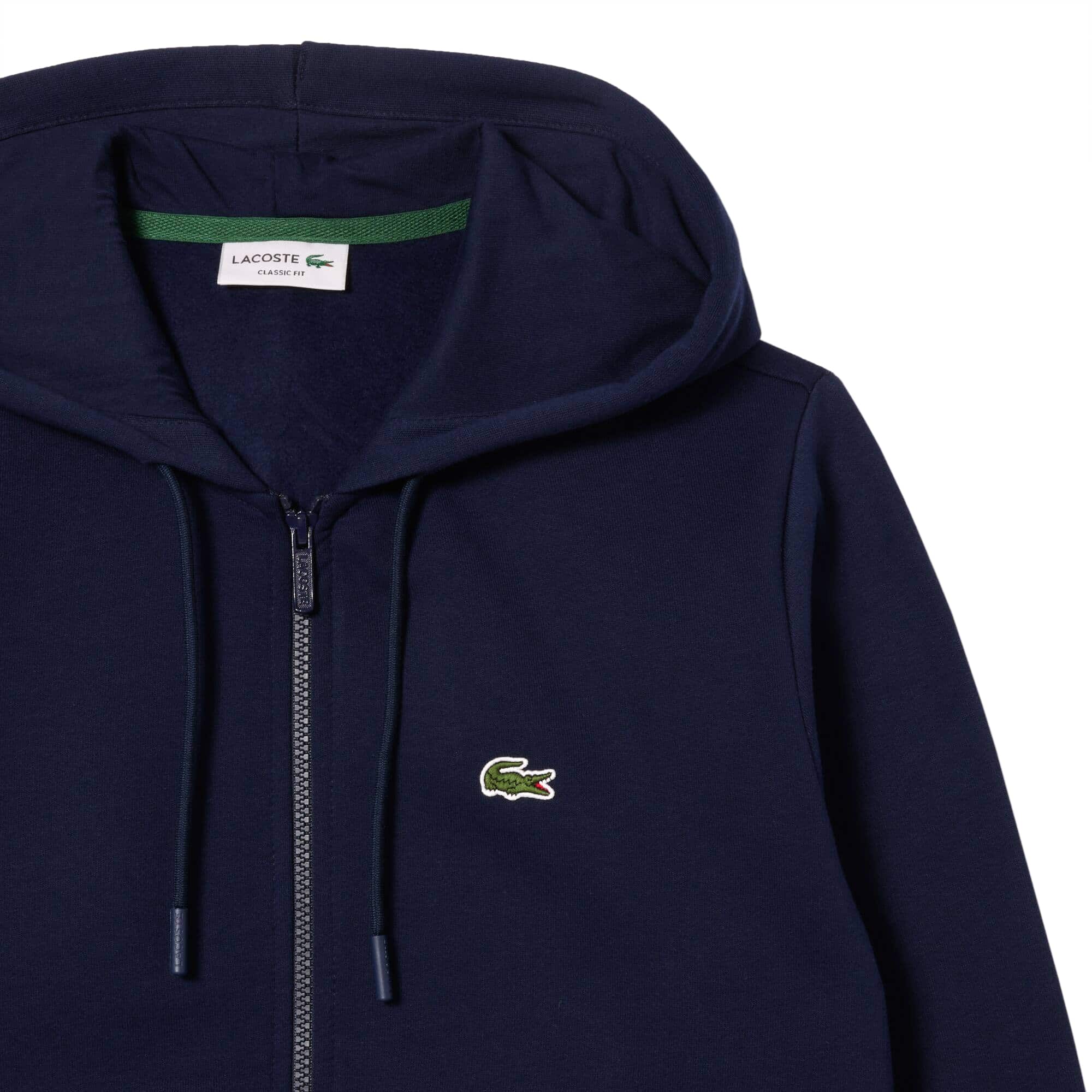 LACOSTE ORGANIC BRUSHED COTTON HOODIE - Image 2