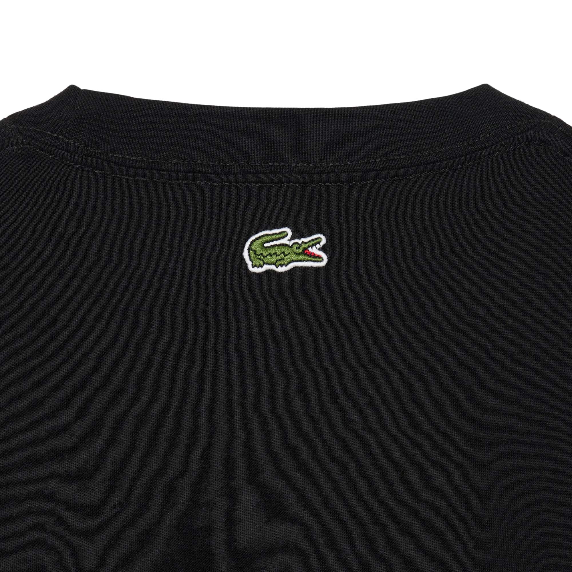 LACOSTE PRINTED COTTON T-SHIRT - Image 3