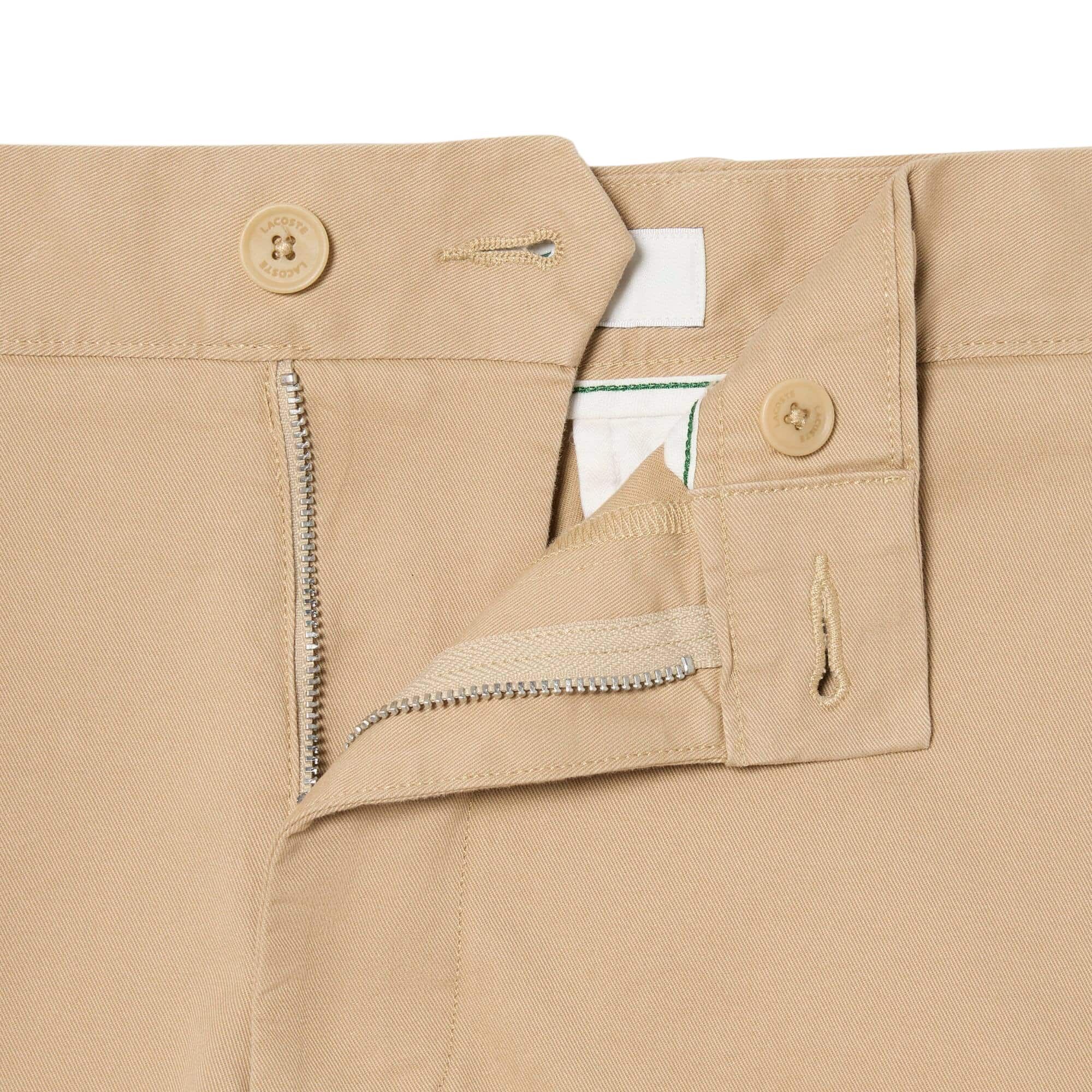 LACOSTE STRETCH TWILL CHINO SHORTS - Image 2